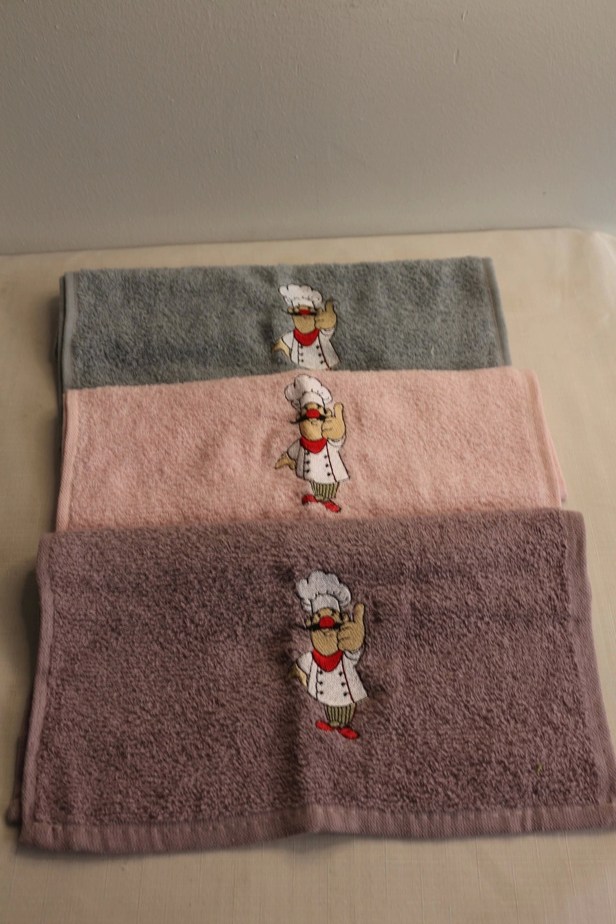 Durul-30X50 Merve Embroidered 3-Piece Towel 2