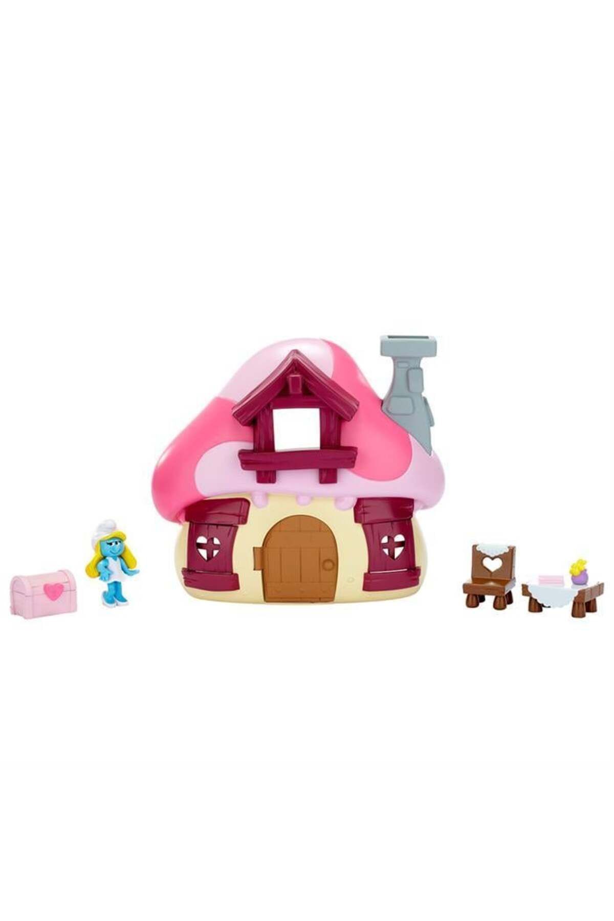 NECO TOYS Şirinler Şirinenin Mantar Evi Oyun Seti