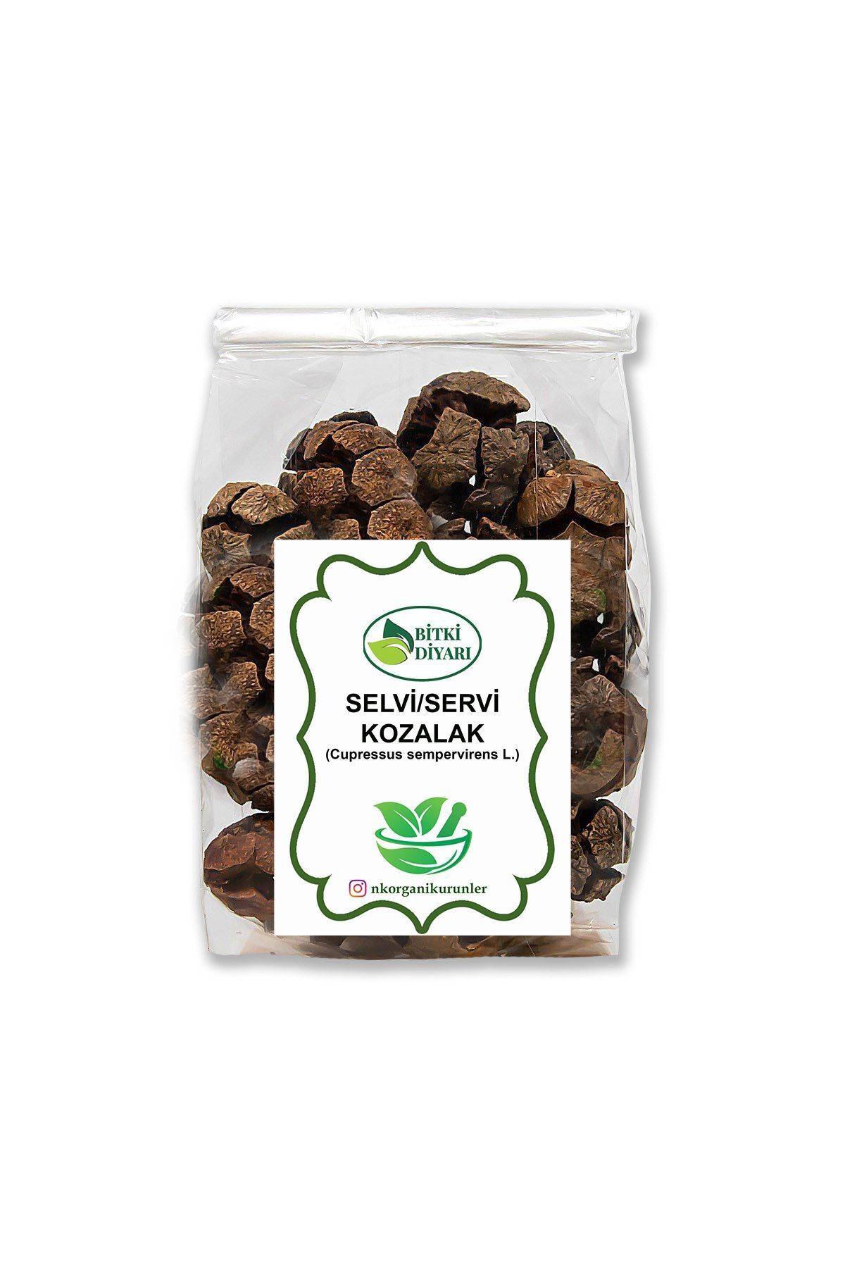 nk organik Servi Kozalağı (Cupressus sp) 50gr