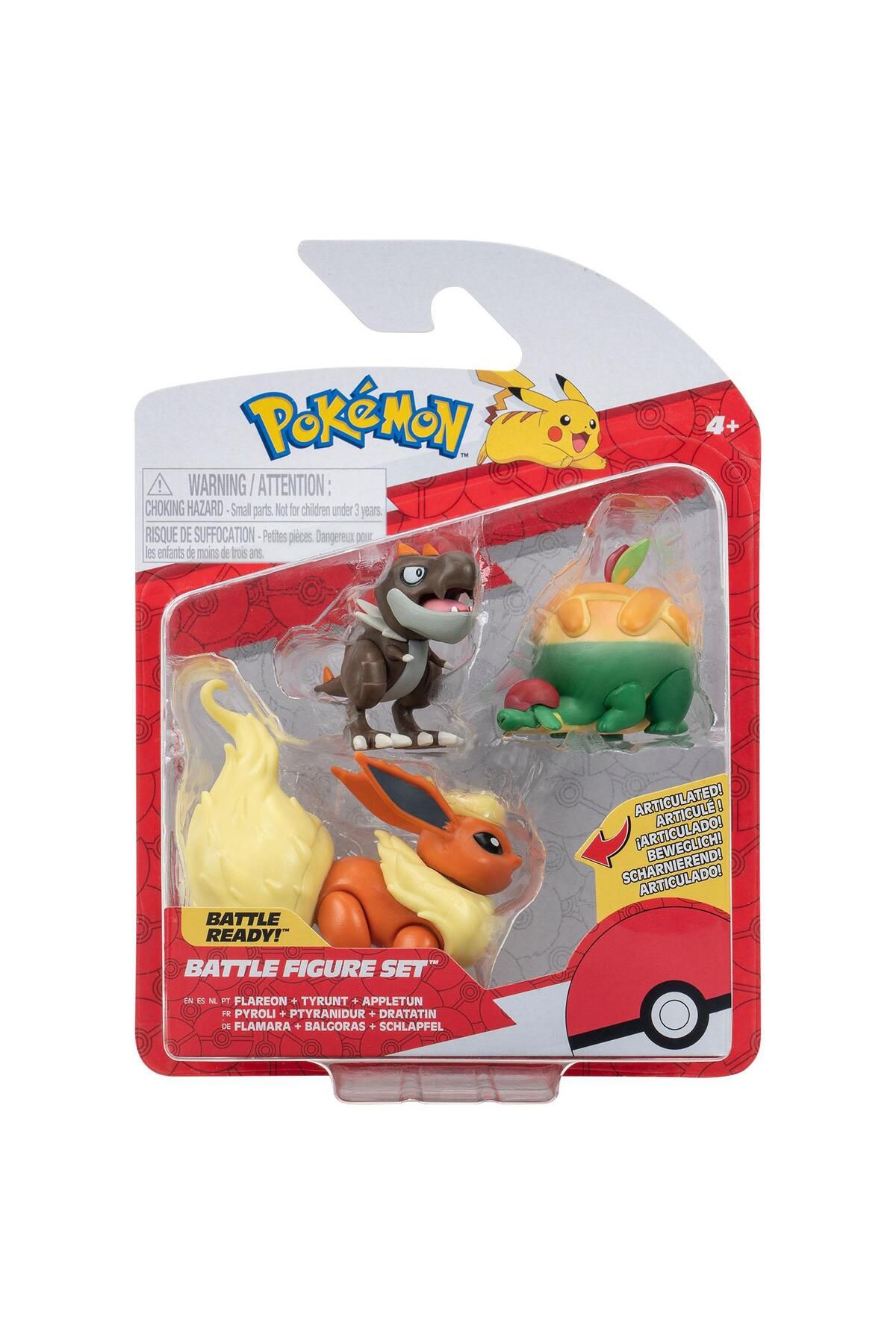 NECO TOYS Pokemon Battle 3'lü Figür Seti PKW3047