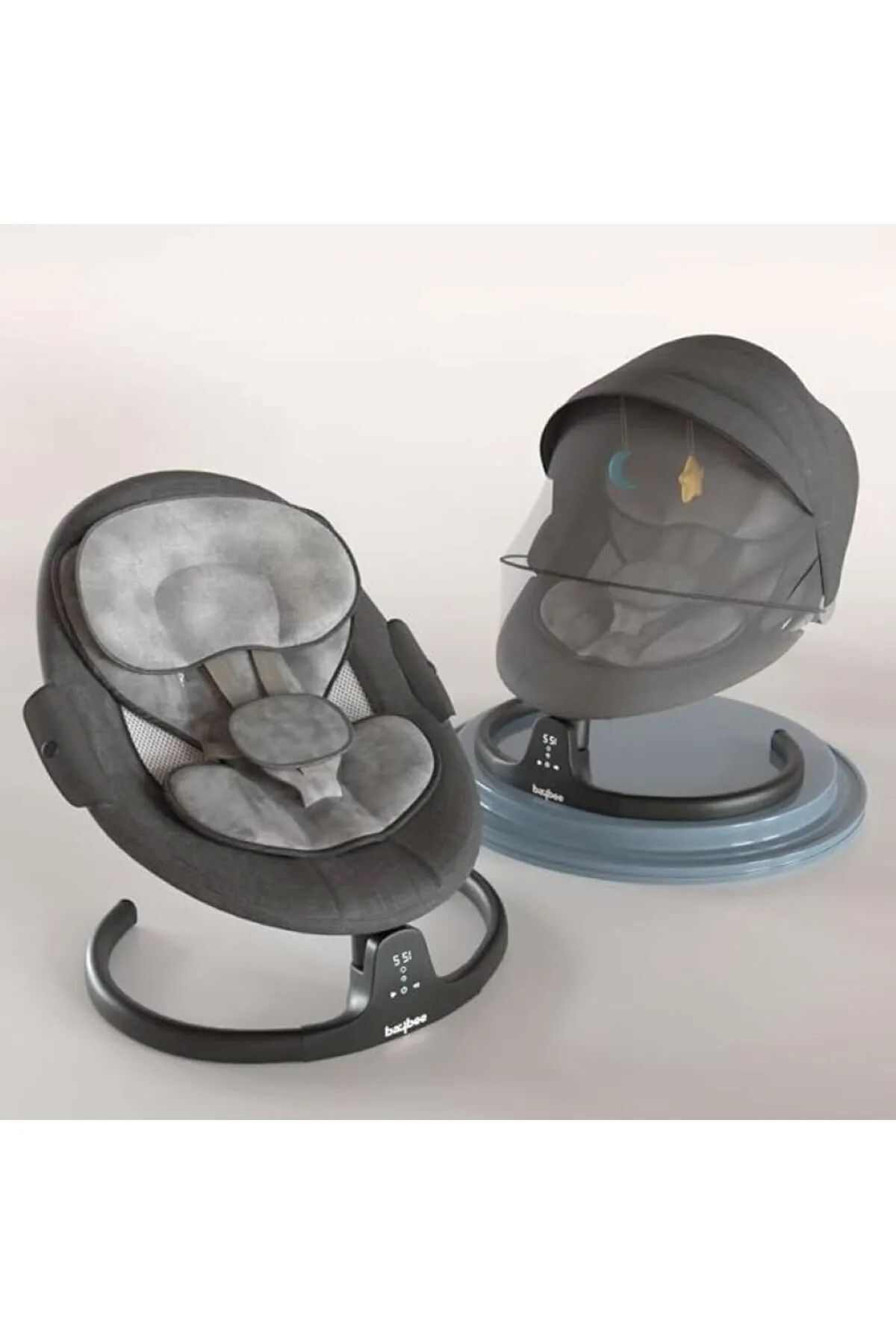 BAYBEE Lullabies Otomatik Elektrikli Bebek Salıncağı