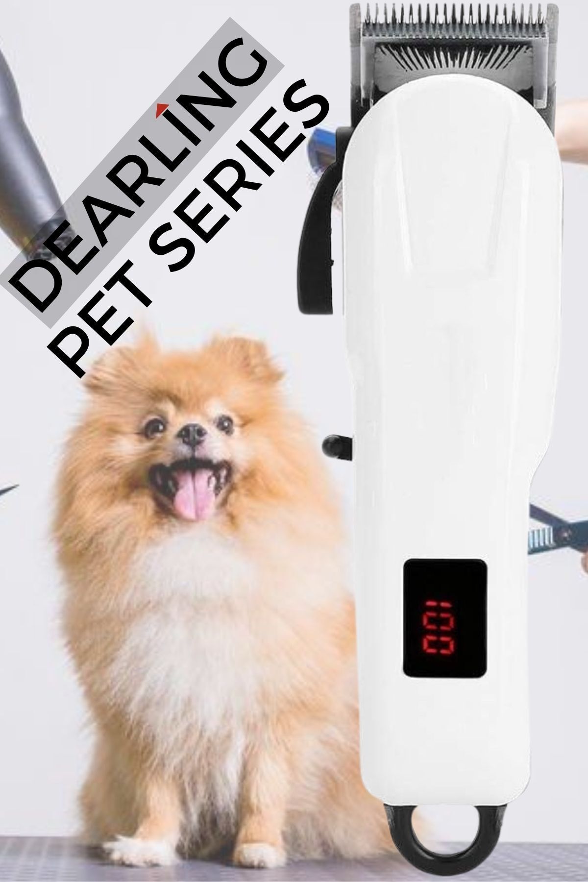 teknotrust Turbo Kedi Köpek Tıraş Seti Pet Evcil Hayvan Tüy Kesme Tıraş Makinesi