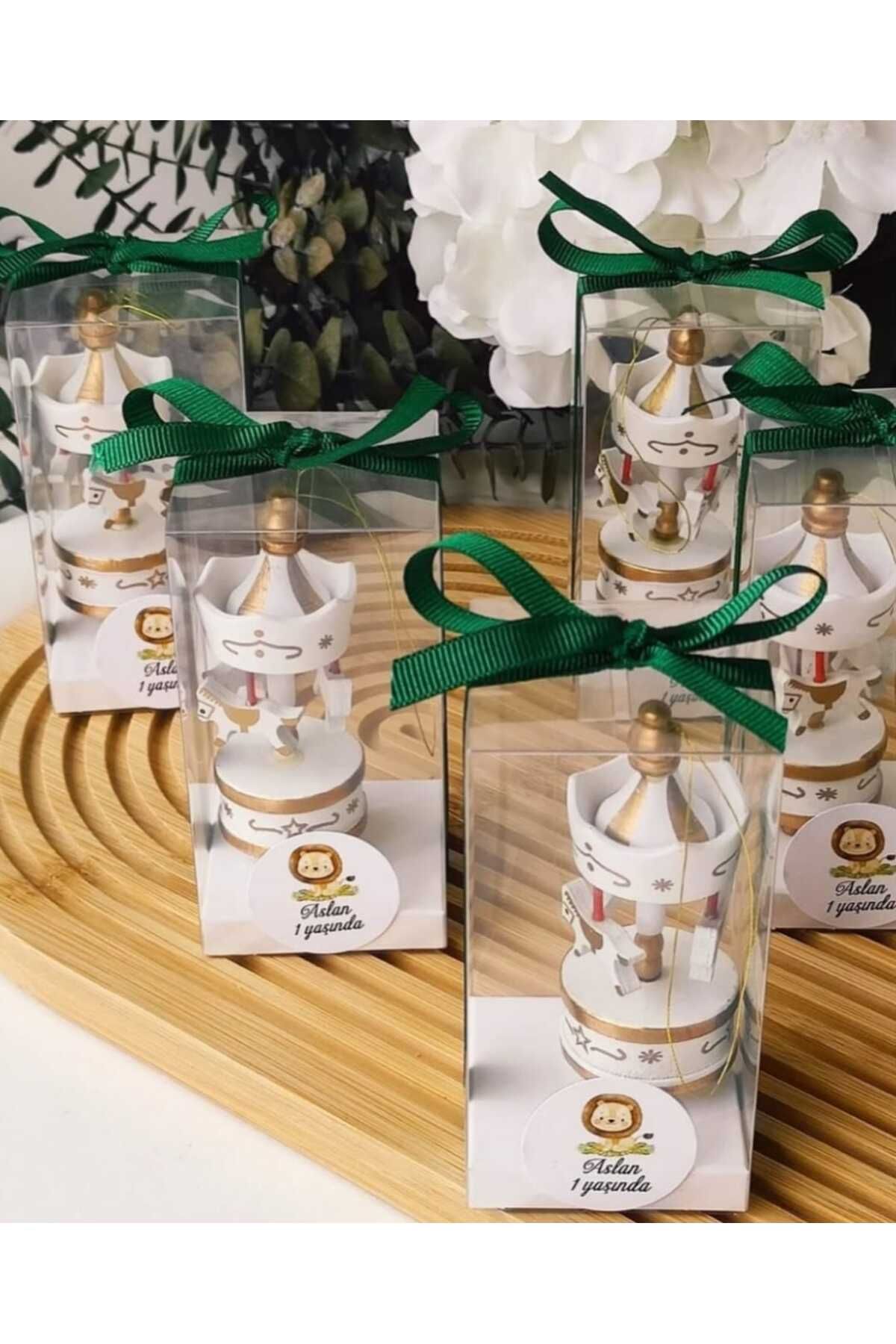 3DLuxeDekor Hediyelik Atlı Karınca 10 ADET Doğum Hediyeliği, Mevlüd Hediyeliği, Doğum Günü Hediyeliği