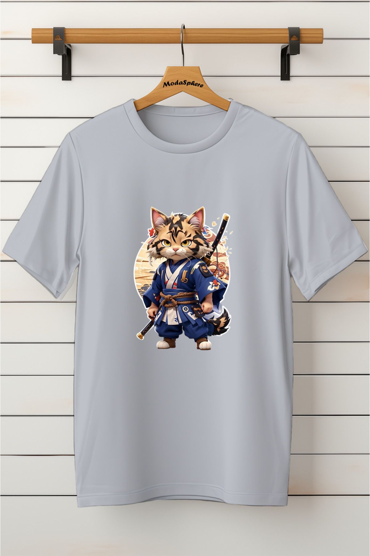 ModaSphere Baskılı Unisex Oversize Tişört Battal Boy