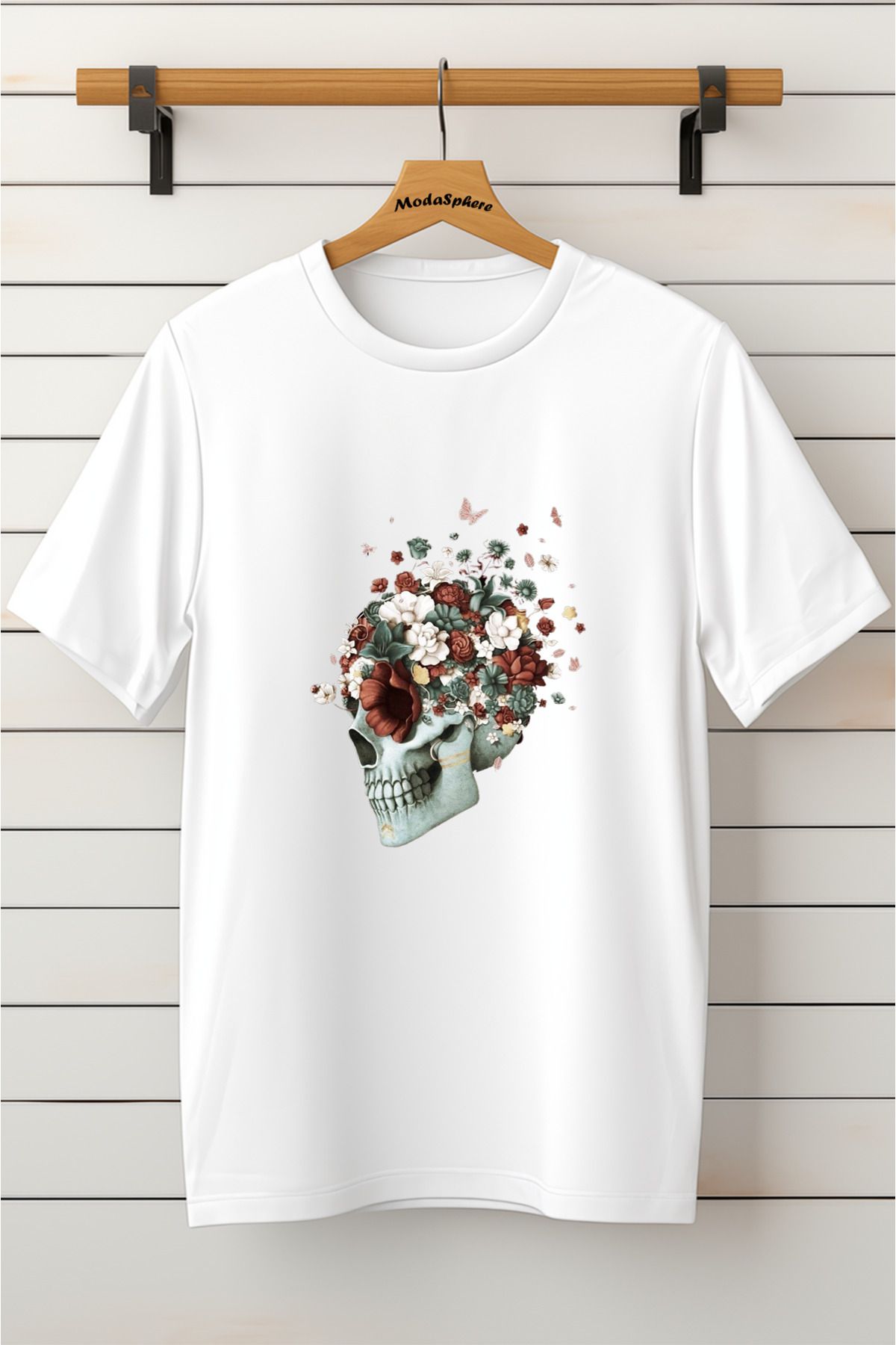 ModaSphere Baskılı Unisex Oversize Tişört