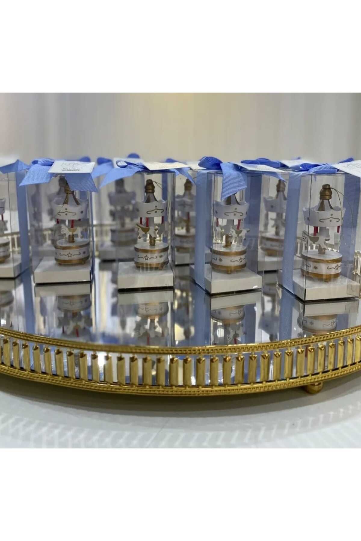 3DLuxeDekor Hediyelik Atlı Karınca 10 ADET Doğum Hediyeliği, Mevlüd Hediyeliği, Doğum Günü Hediyeliği