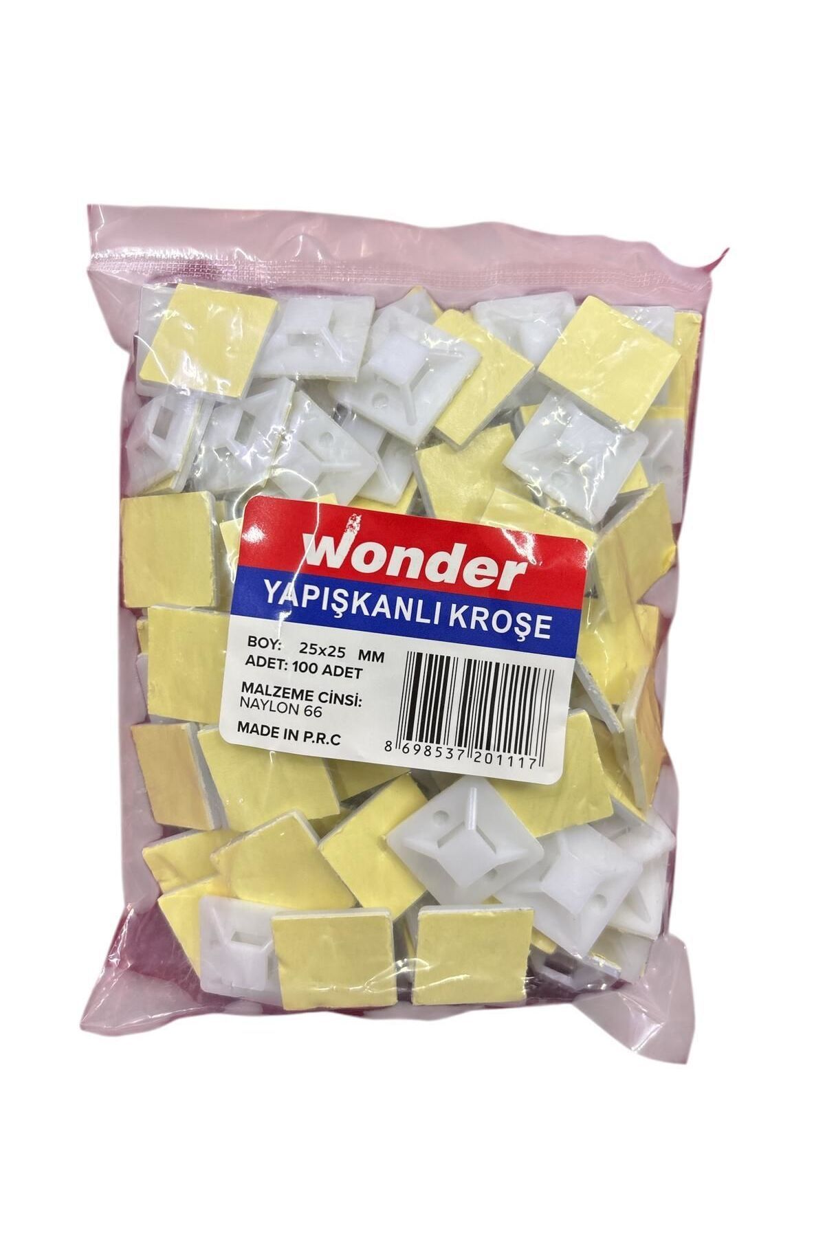 MyDrop Wonder 25X25 Yapışkan Kroşe (100 Adet)
