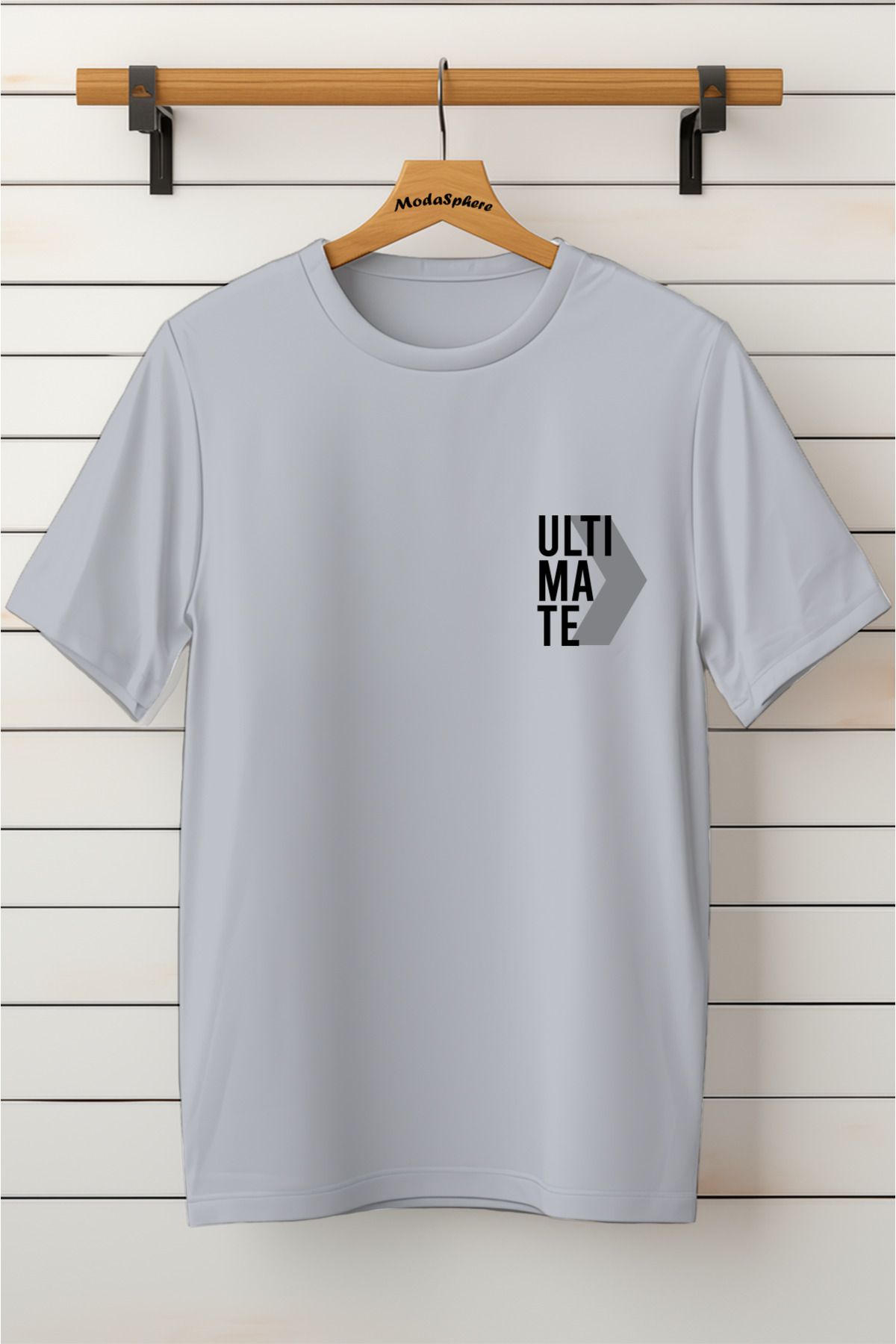 ModaSphere Baskılı Unisex Oversize Tişört