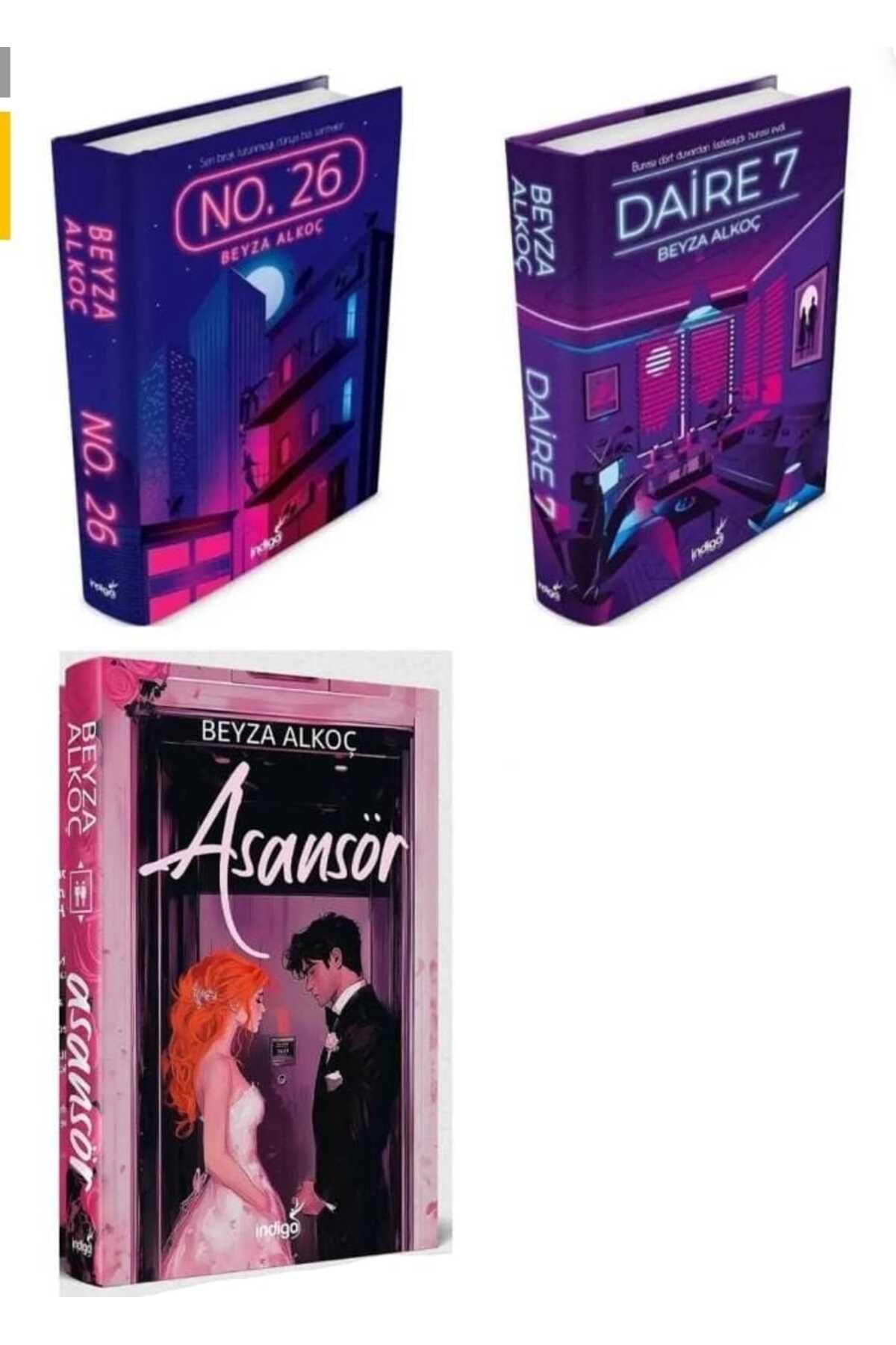 İndigo Kitap Asansör , No.26 , Daire 7 / 3'lü Kitap Set (ciltli)