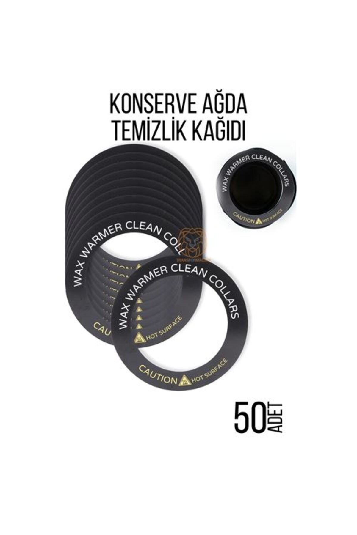 NEZADE STORE Konserve Ağda Koruyucu Karton Temizlik Kağıdı 50 Adet