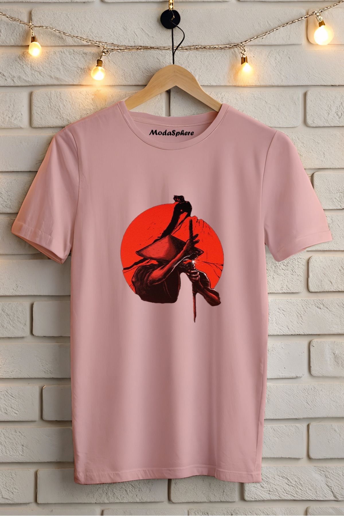 ModaSphere Baskılı Unisex Oversize Tişört