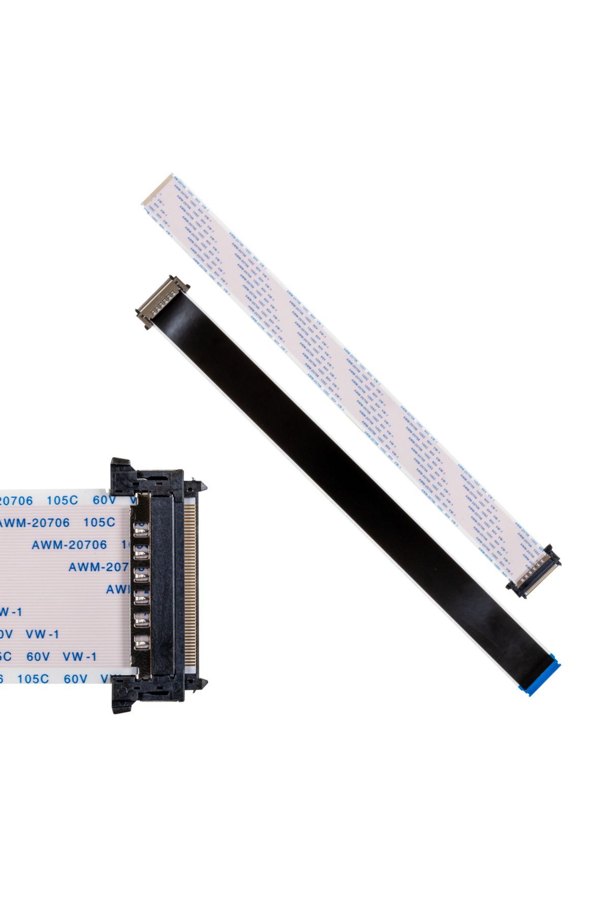 ShopZum PFC KABLO 4K 51 PİNLİ 35CM BİREBİR (TEK UCU SOKETLİ SOKETSİZ KISIM 29MM)
