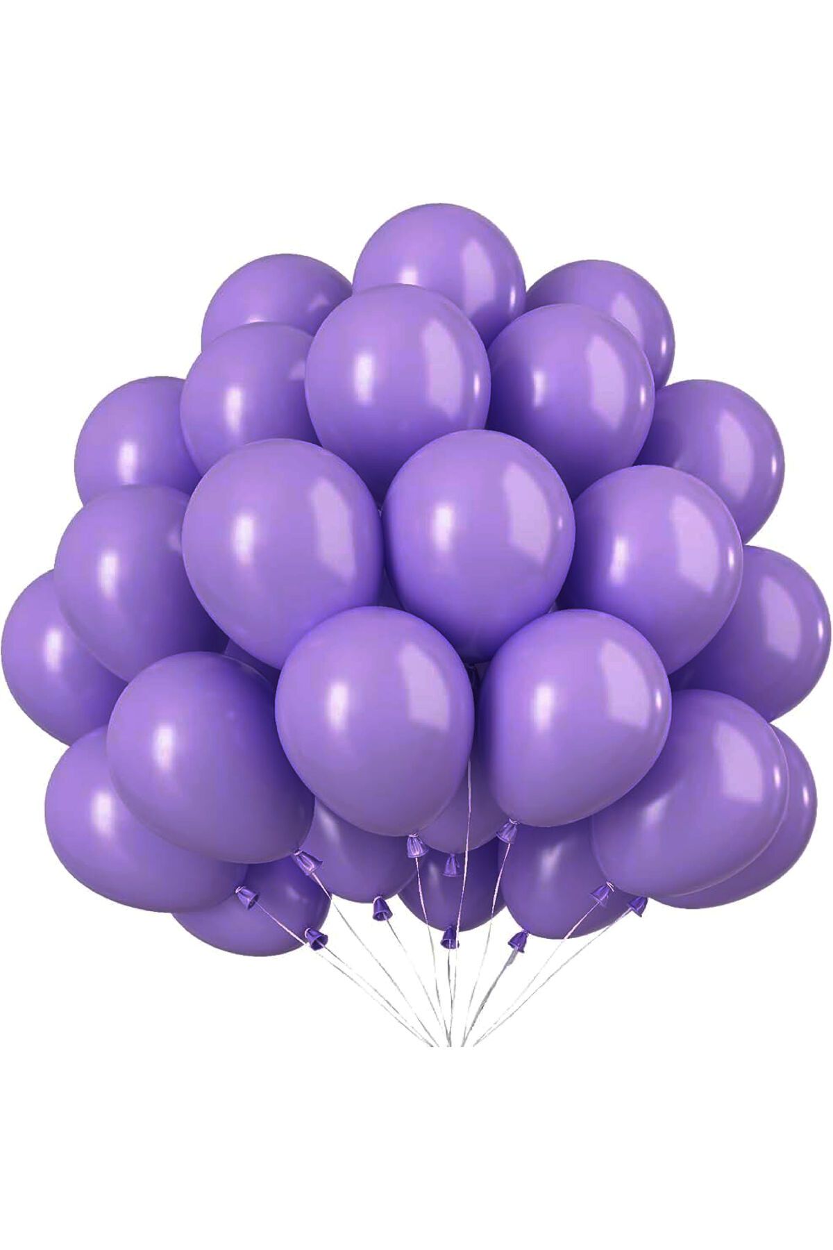 ZENVİVA PASTEL BALON MOR 50 ADET