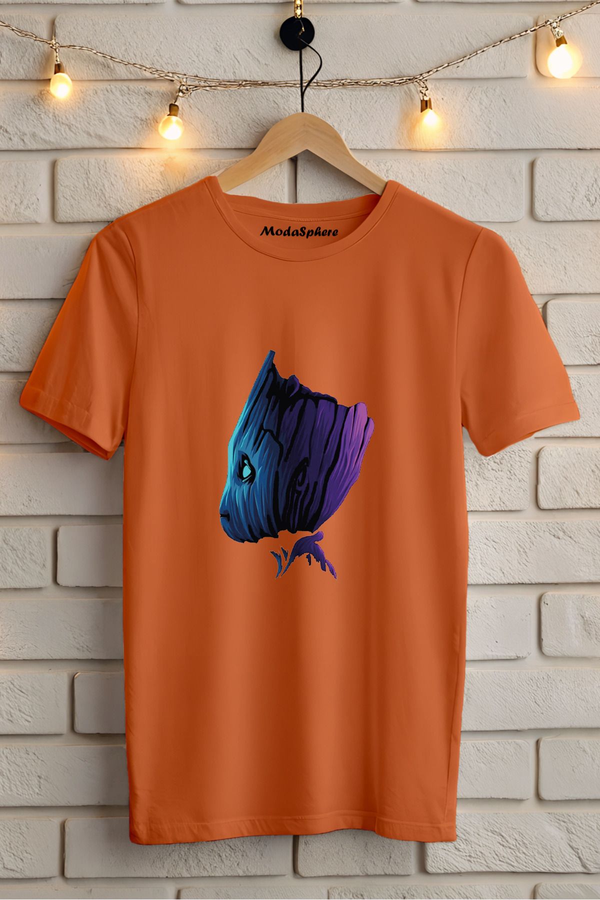 ModaSphere Baskılı Unisex Oversize Tişört