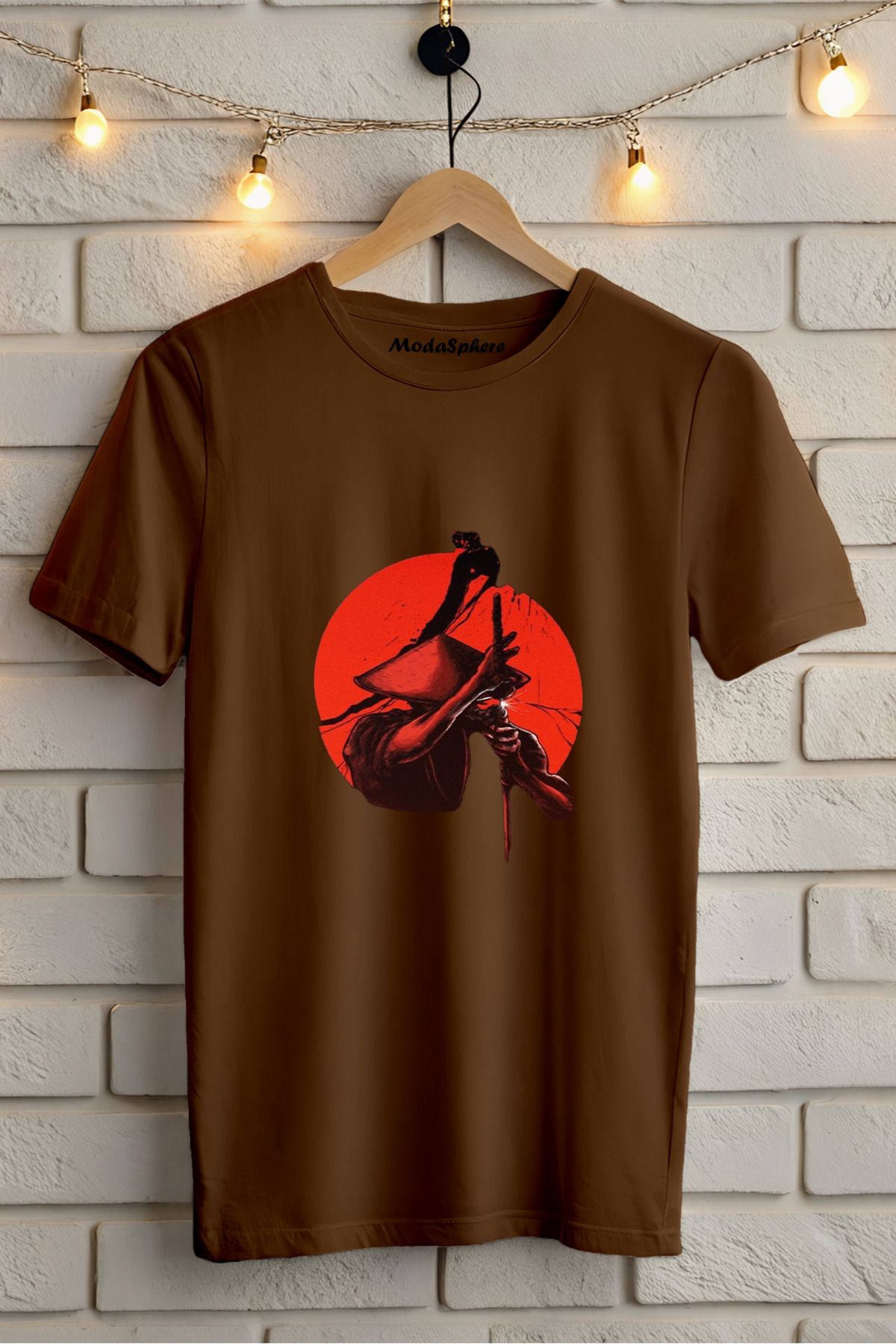 ModaSphere Baskılı Unisex Oversize Tişört Battal Boy