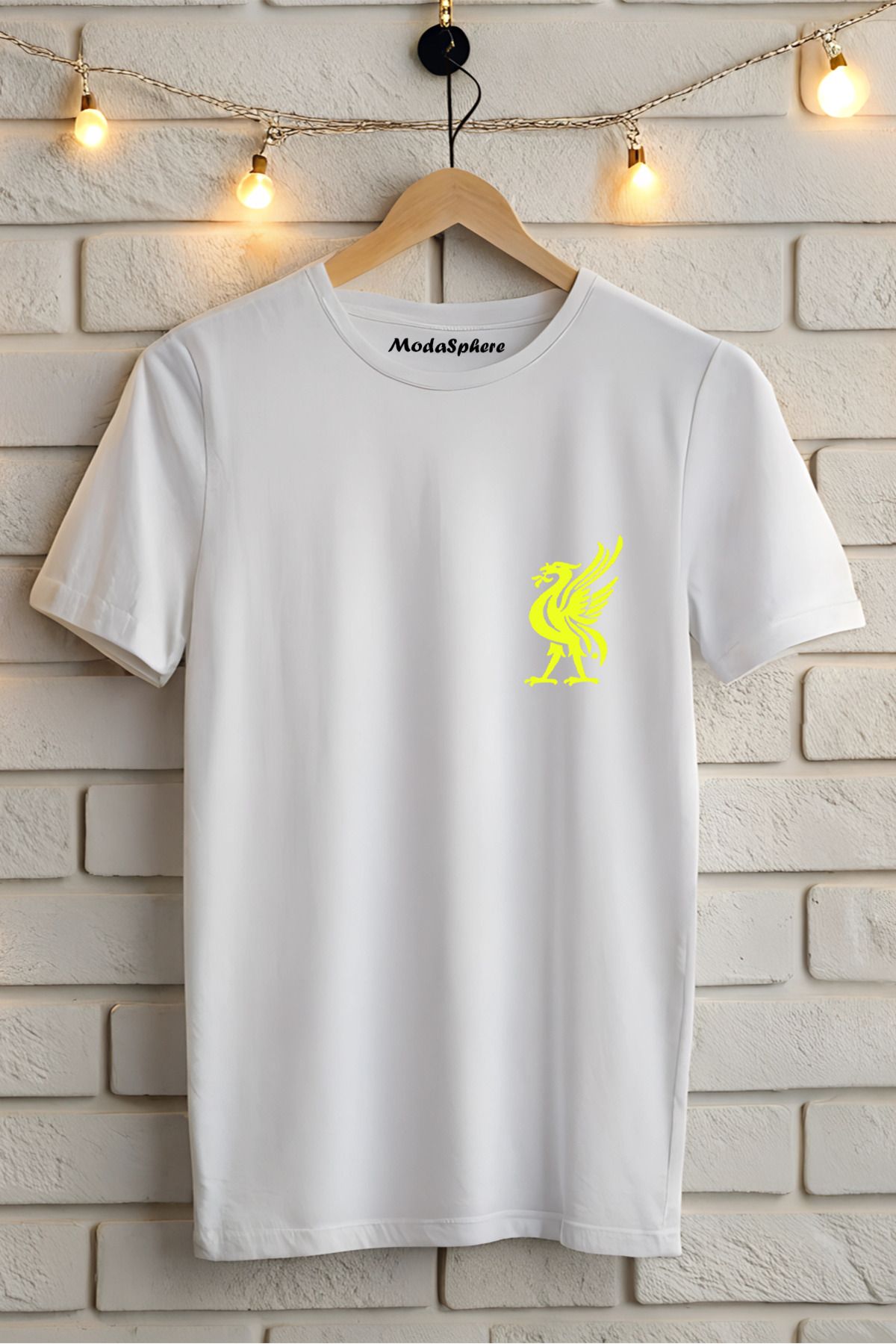 ModaSphere Baskılı Unisex Oversize Tişört Battal Boy