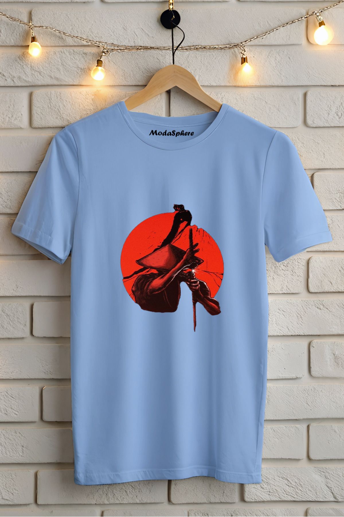 ModaSphere Baskılı Unisex Oversize Tişört Battal Boy