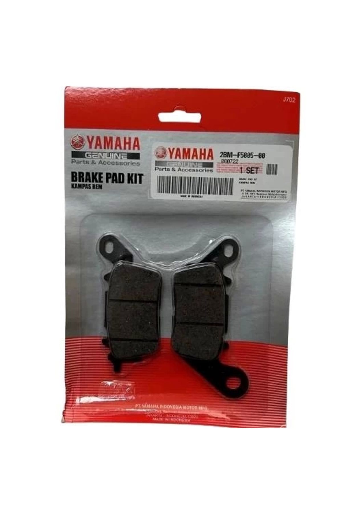Yamaha Delight 115 Ön Fren Balatası Orijinal