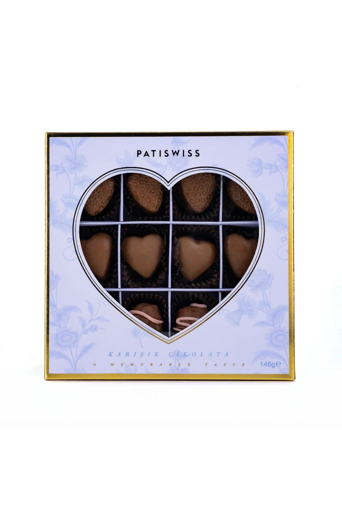 Patiswiss Karışık Dolgulu Sütlü Çikolata, 146g