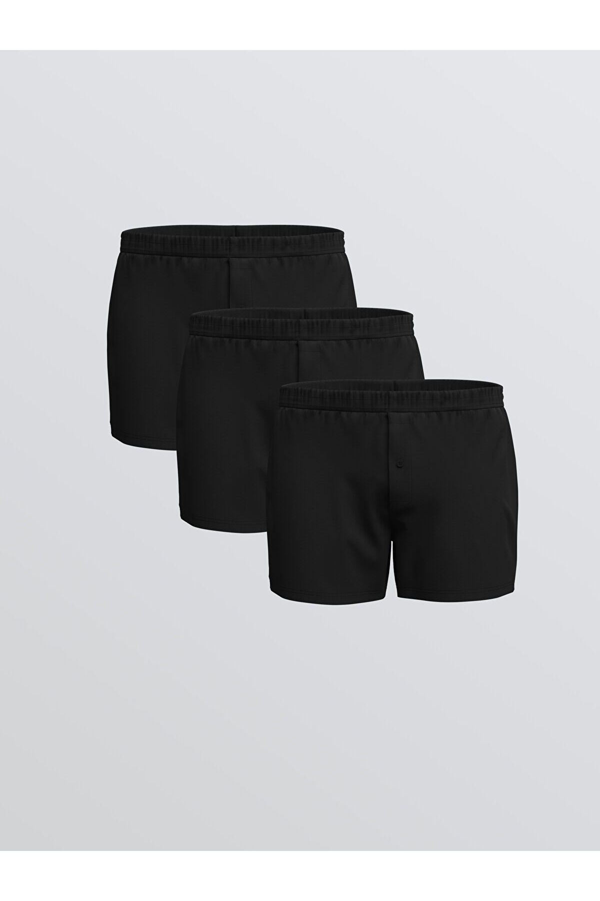 LC Waikiki Rahat Kalıp Pamuklu Esnek Erkek Boxer 3'lü