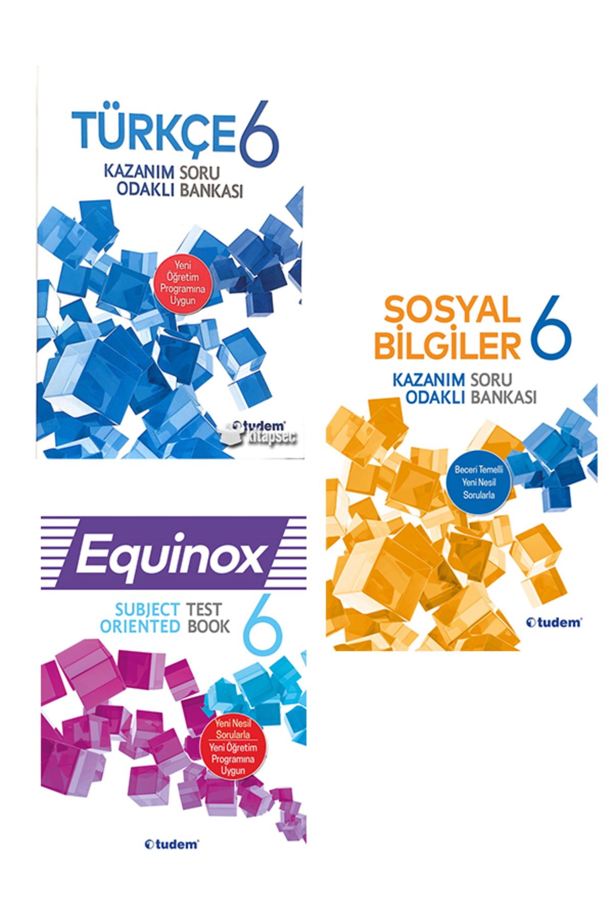 Yeni Müfredat Yayınları 6. Sınıf Türkçe Sosyal ve İngilizce Soru Bankası Seti