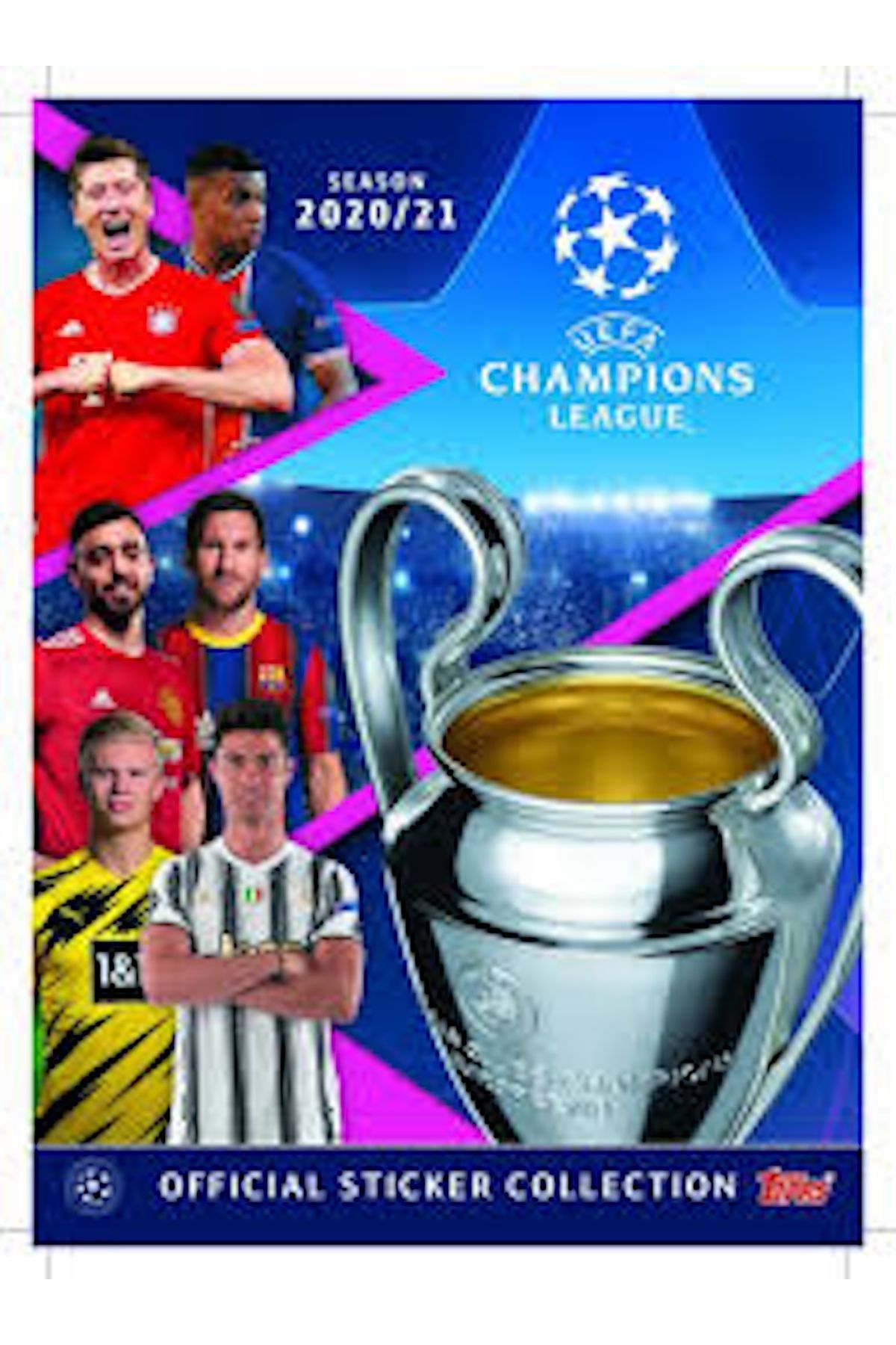 DATA CHAMPİON LEAUGE STİCKER DEFTERİ SERİ 1