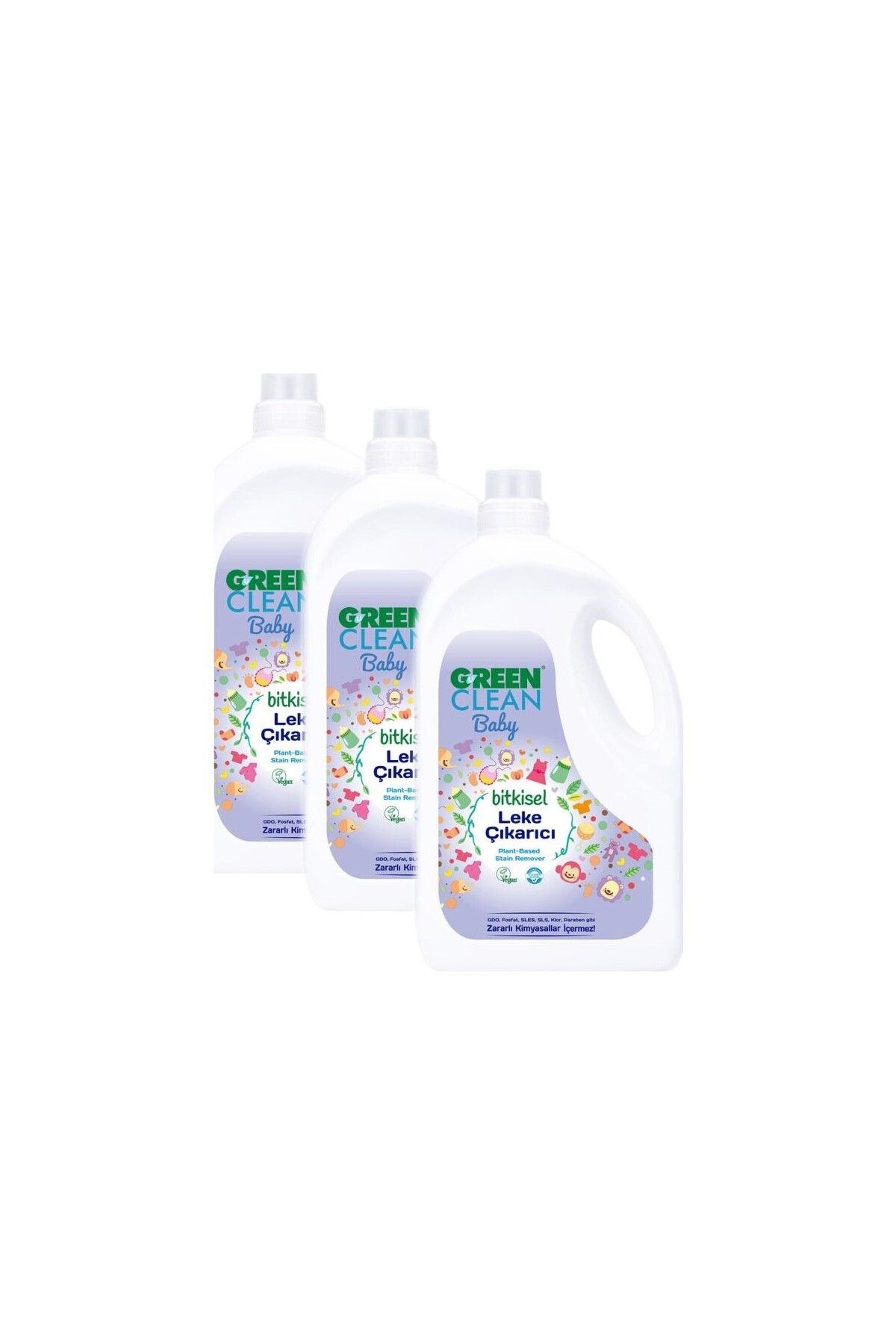 Green Clean Baby Bitkisel Leke Çıkarıcı 2750 ml 3'lü Set