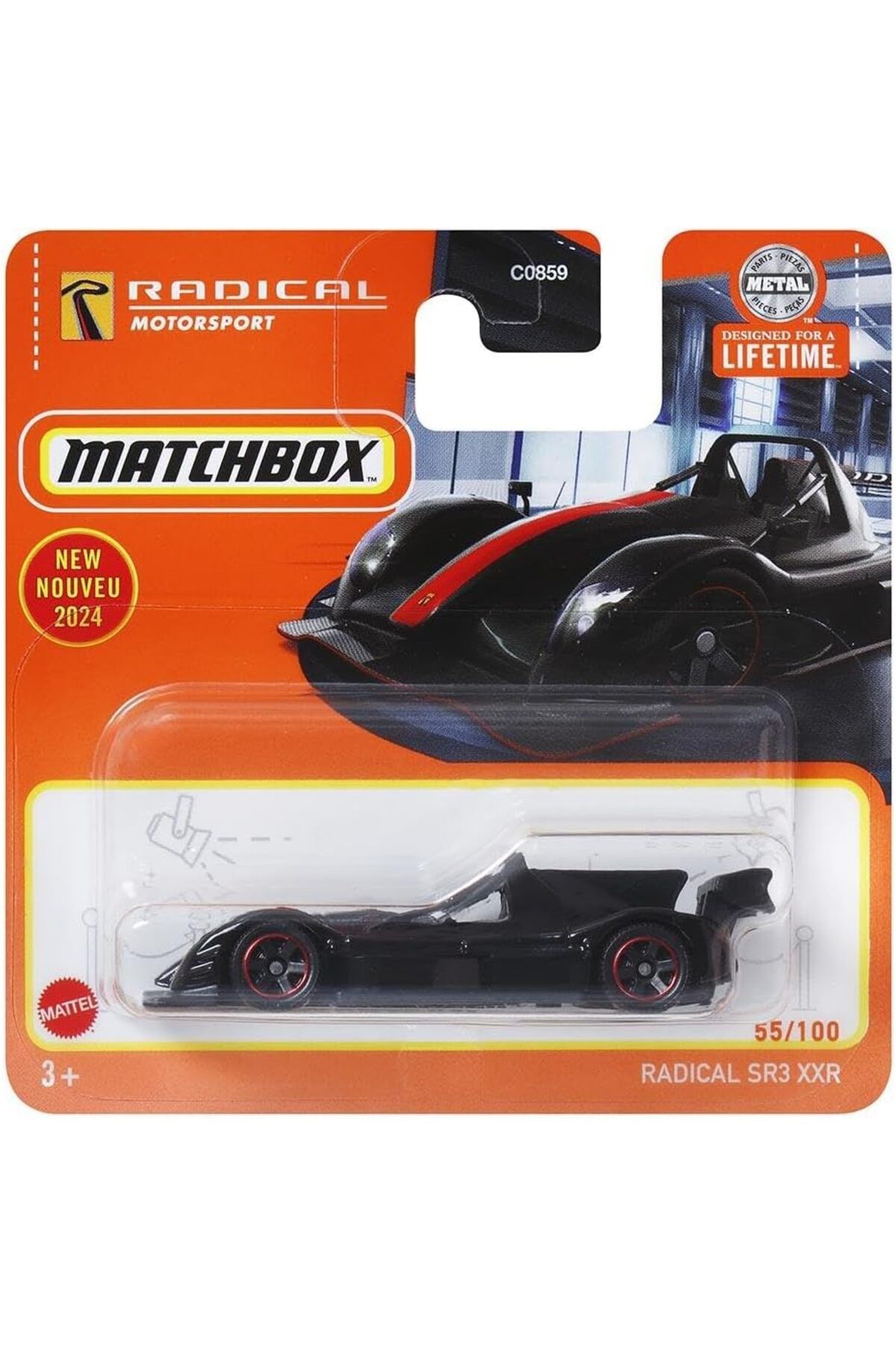ÇAĞUR Dark C0859 1:64 Tekli Arabalar Radical SR3 XXR HVN41 Yenii 1099594