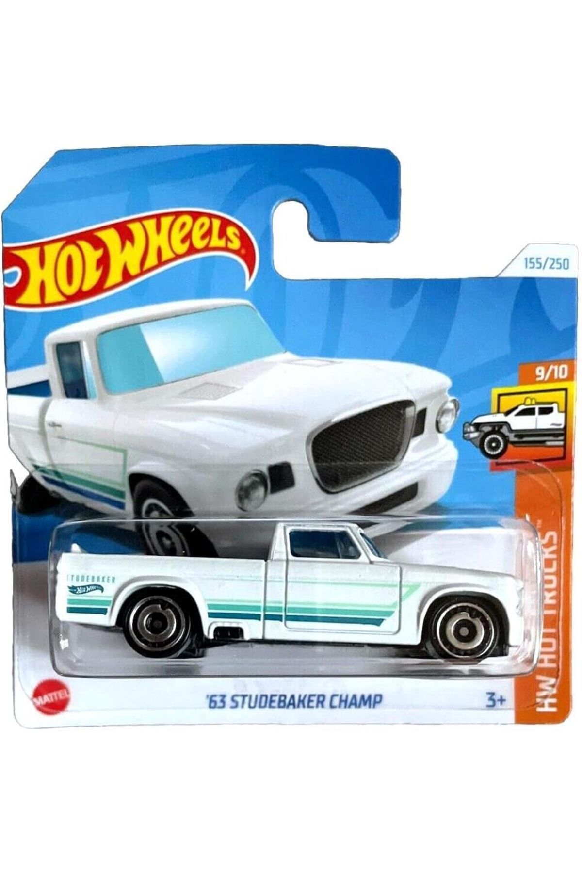 ÇAĞUR Dark Wheels Tekli Arabalar 63 Studebaker Champ HTD76 Yenii 1099594