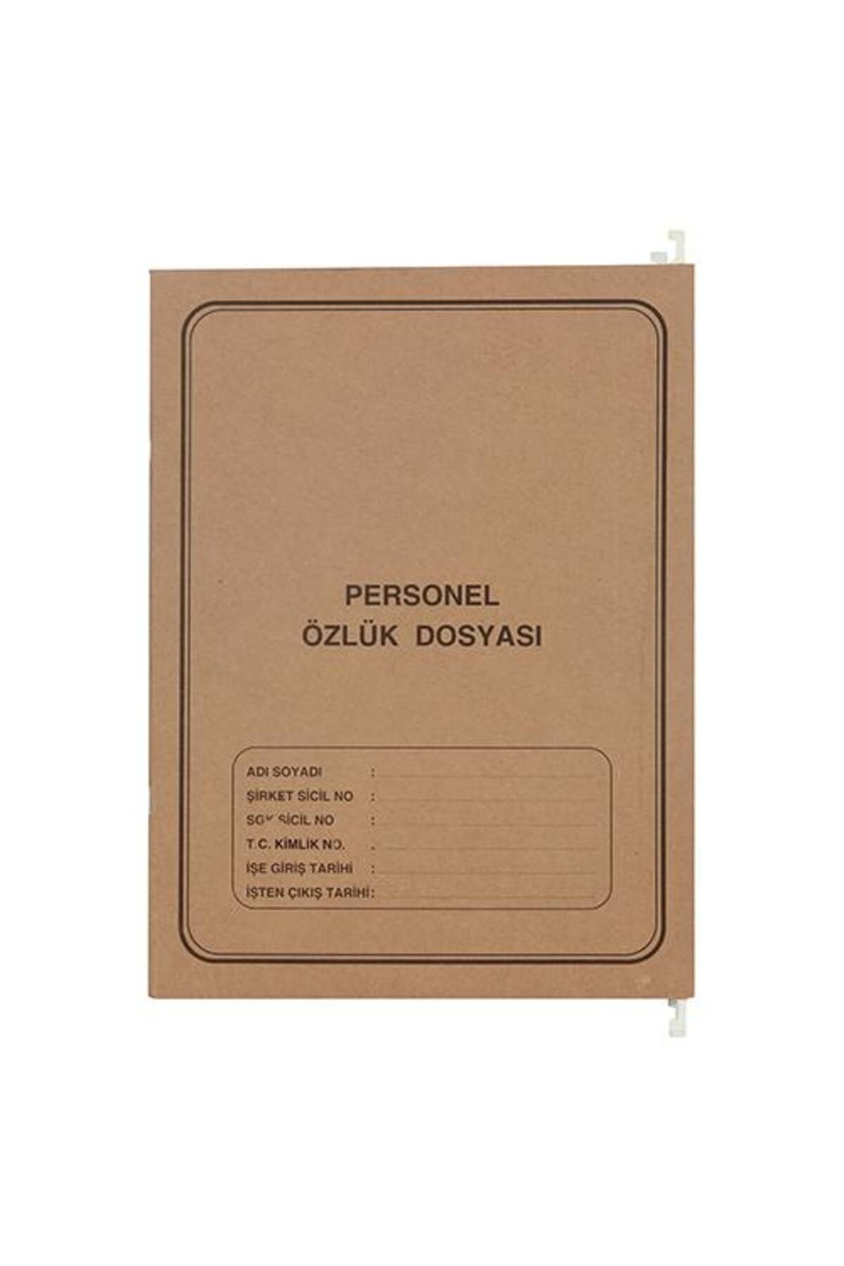 OFIX X-Plus Personel Özlük Dosyası Askılı Telli 24 x 32 cm - 4 Yaprak x 12 Adet