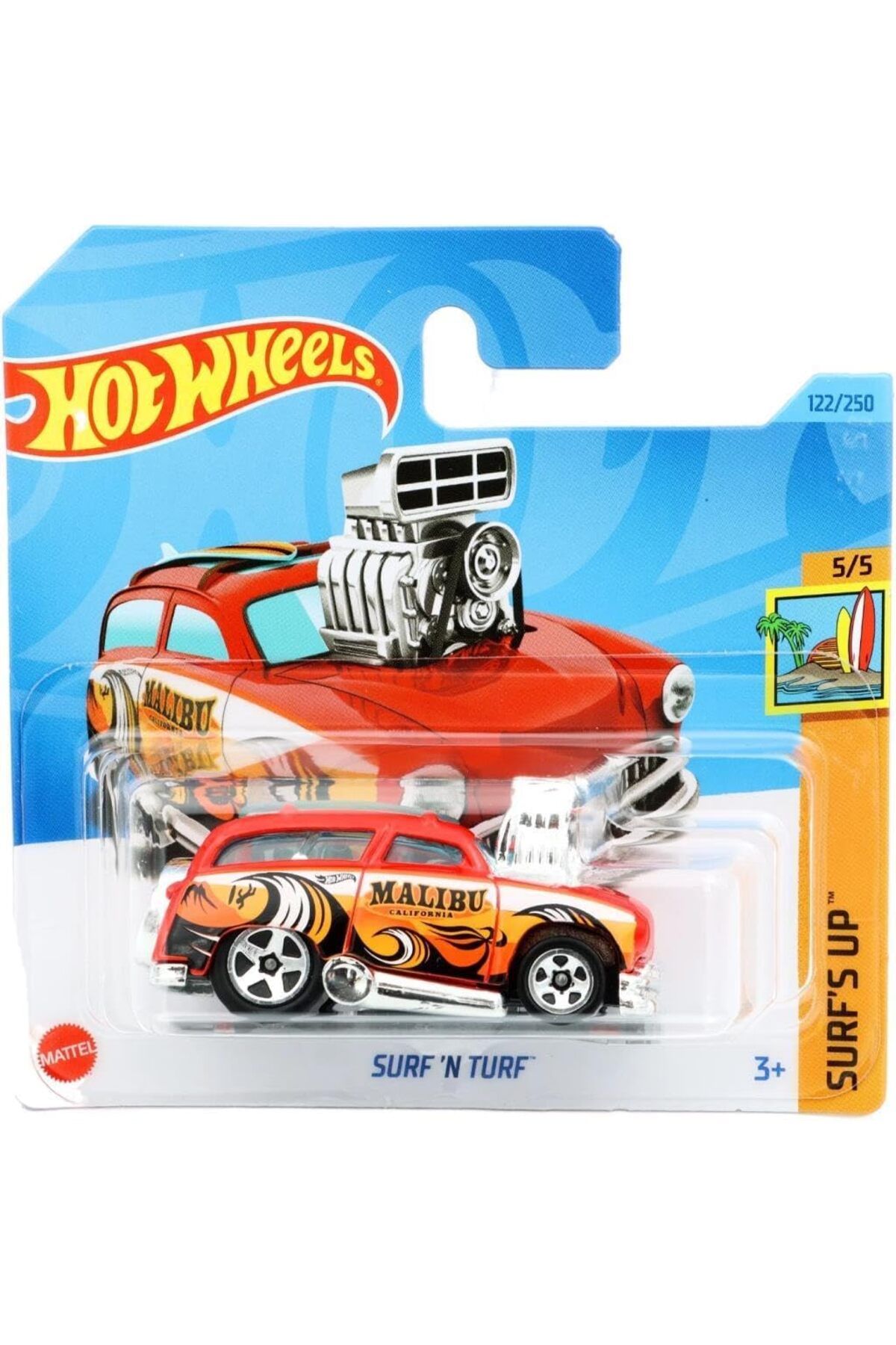 ÇAĞUR Dark Wheels Tekli Arabalar SURF N TURF HKJ35 Yenii 1099594