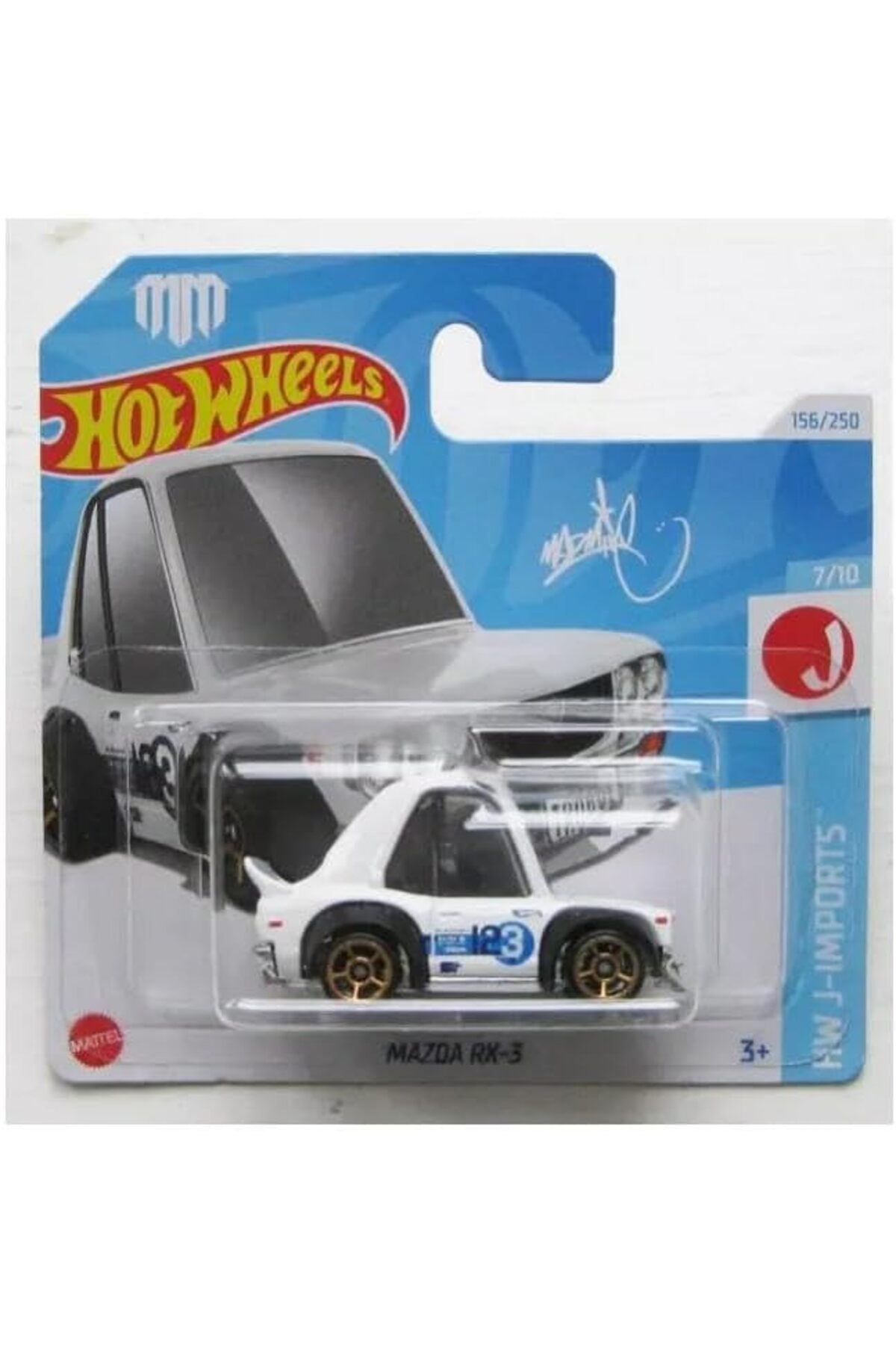 ÇAĞUR Dark Wheels Tekli Arabalar MAZDA RX-3 HTD77 Yenii 1099594
