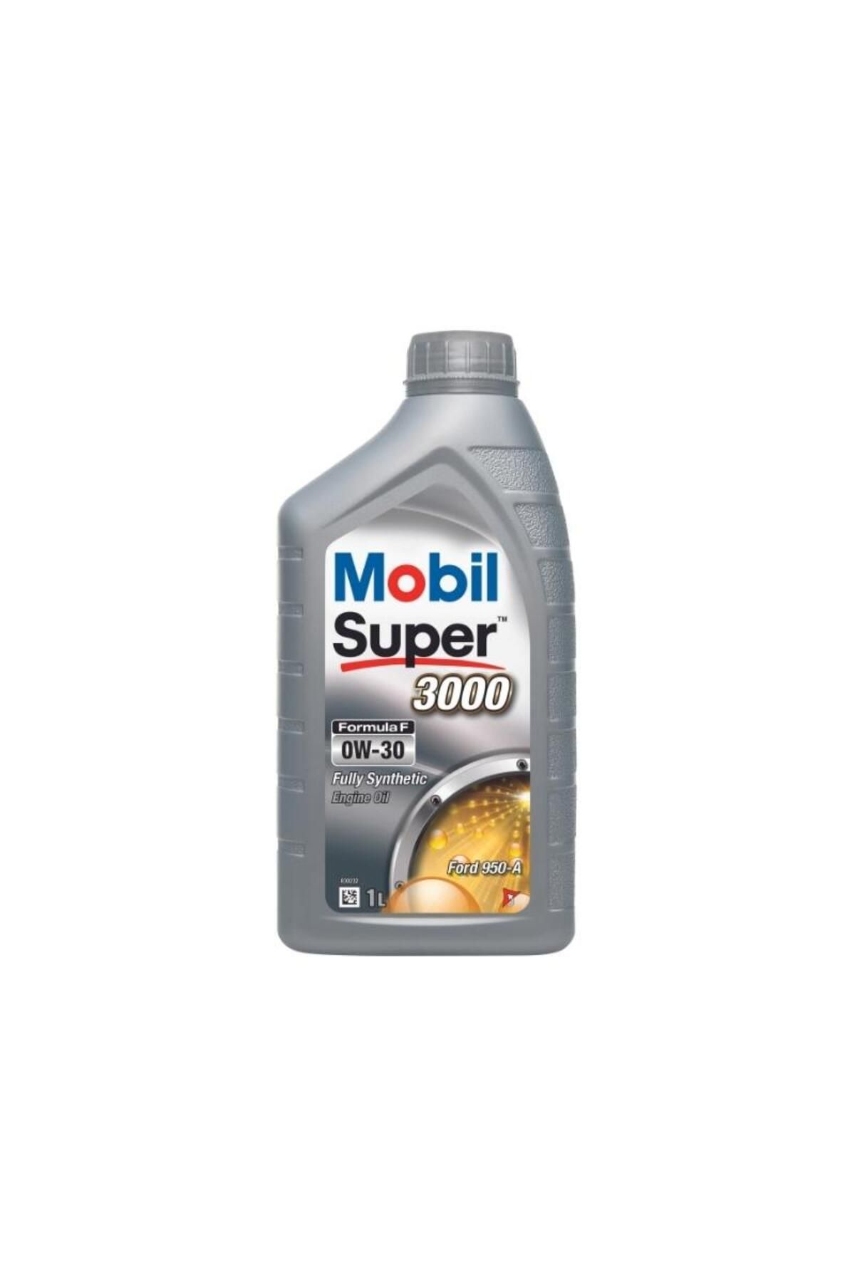 Mobil Super 3000 F-F 0W-30 Tam Sentetik Motor Yağı 1 Lt. - (2 ad)