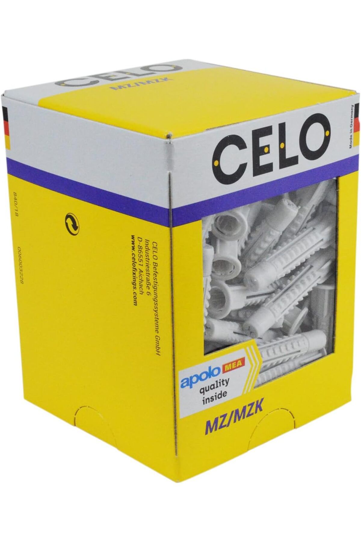 ÇAĞUR Dark çok amaçlı-Dübel Mea Mzk 8 100 adet Yenii 1099594