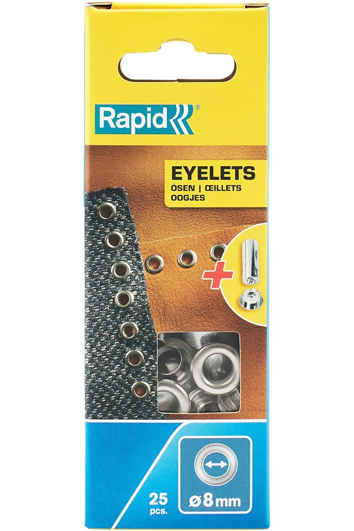 ÇAĞUR Dark Halkalar 25 Adet Vurma Aleti Dahil, 8 Mm, 5000411 Yenii 1099594