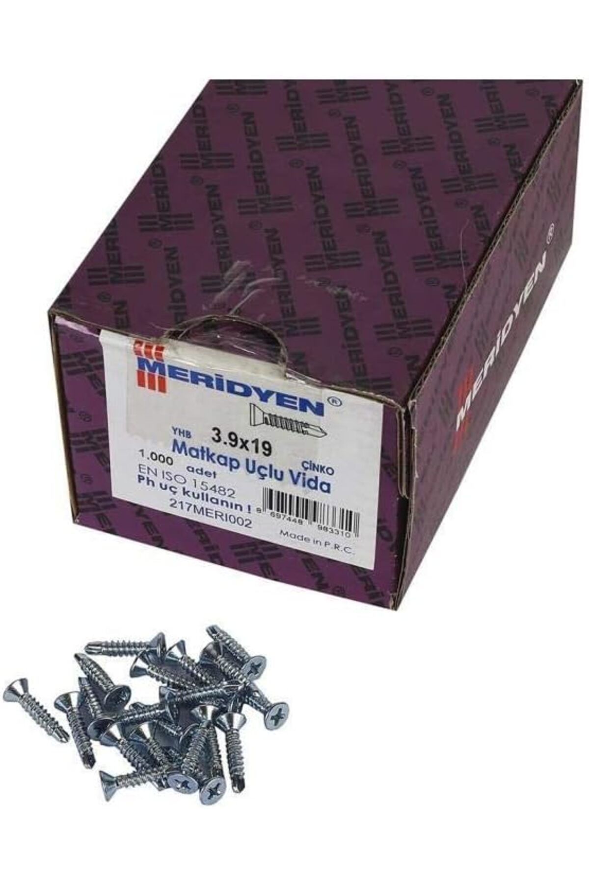 DERİK Simurg Akıllı Vida Matkap Uçlu 3.9X19mm - 1000 adet Riee 1094518