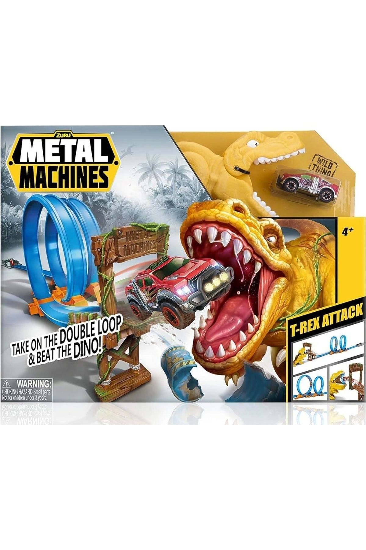 Tolzan - ZURU METAL MACHİNES T-REX OYUN SETİ