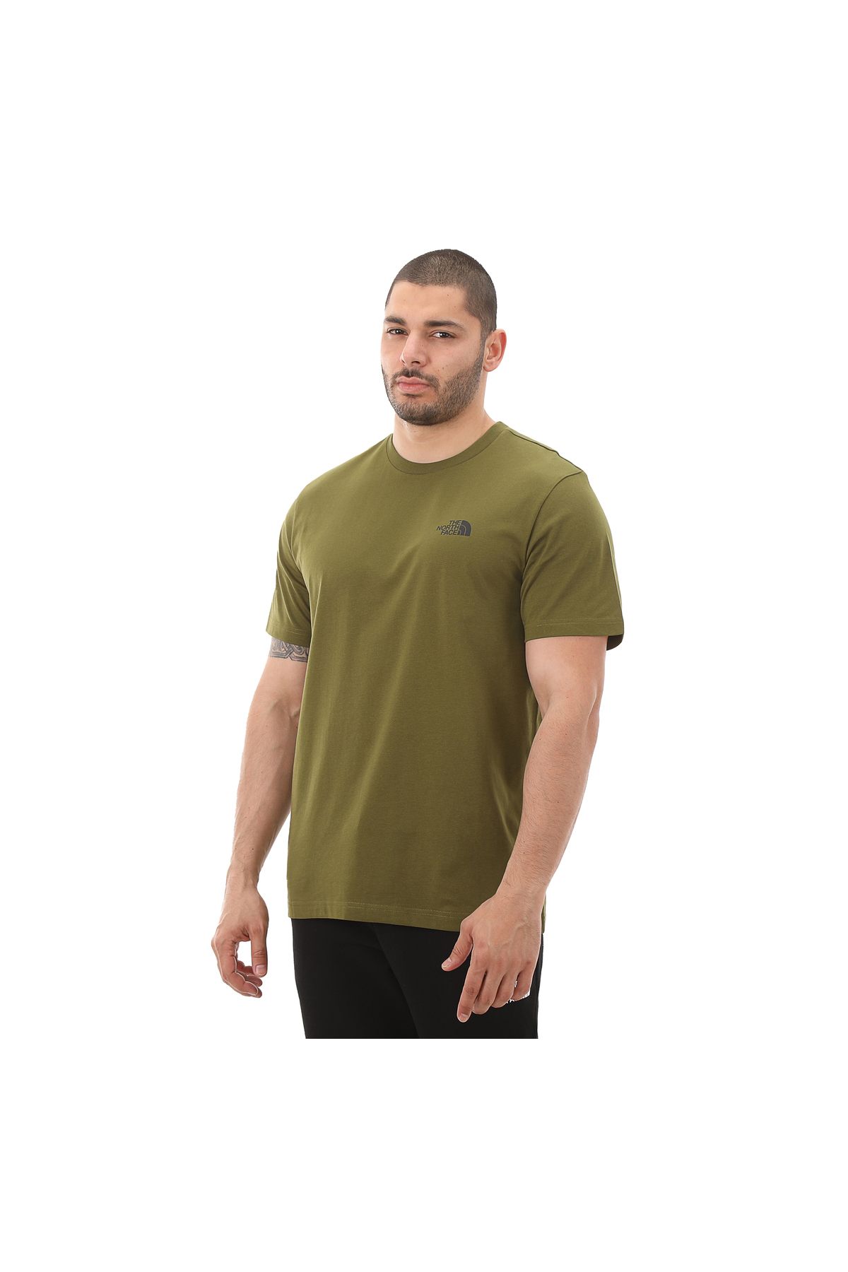 THE NORTH FACE-Ανδρικό μπλουζάκι με πράσινο απλό θόλο F0a87ngpıb1-r 2