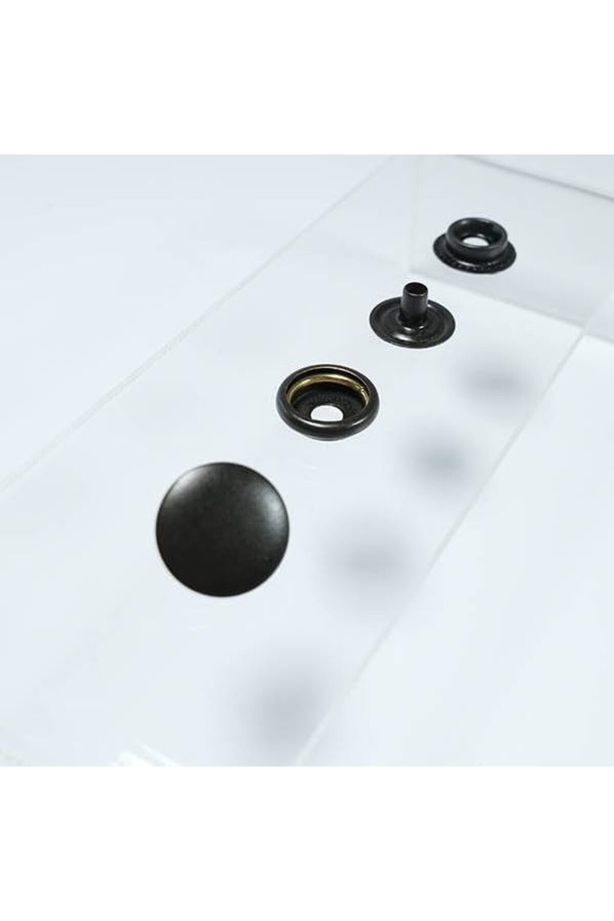 ÇAĞUR Dark 15 mm Kendin Yap Kiti, Kalın Mont, Giyim, Çanta, Deri için Çekiçle Uygulama Aparatları ve