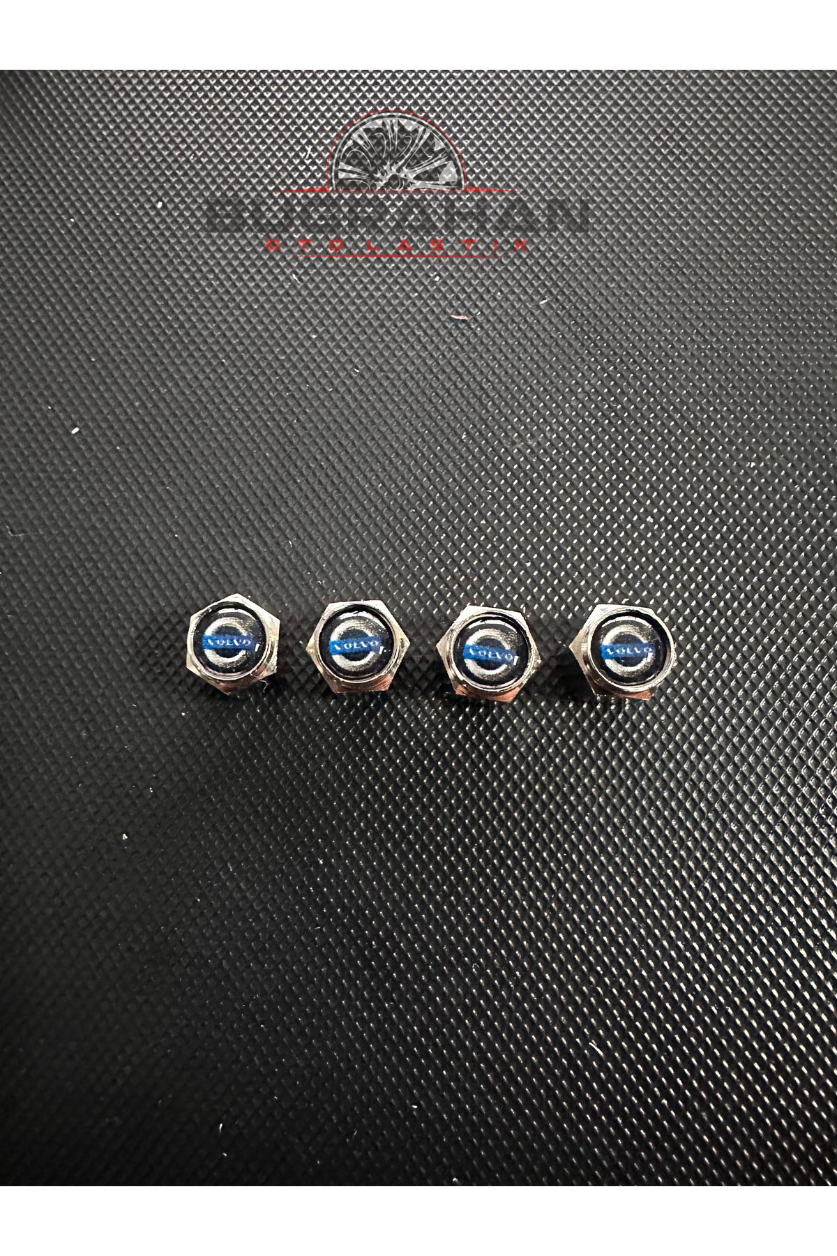 OEM Volvo Logolu Sibop Kapağı Alüminyum Sibop Kapağı 4 Adet 3 Çeşit Sibop Kapağı Hediye!