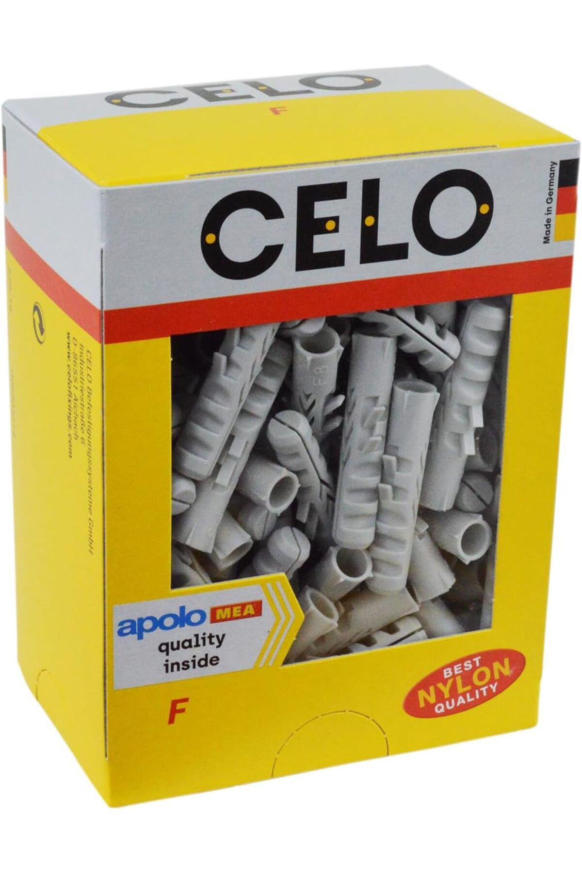 ÇAĞUR Dark Apolo Dübel F 8 mm Naylon 100 Adet Yenii 1099594