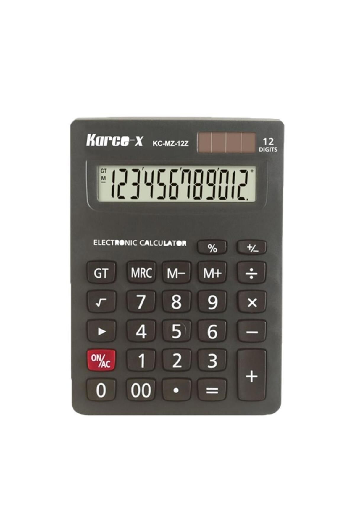 Karce-x KC-MZ-12Z Masaüstü Hesap Makinesi 12 Haneli
