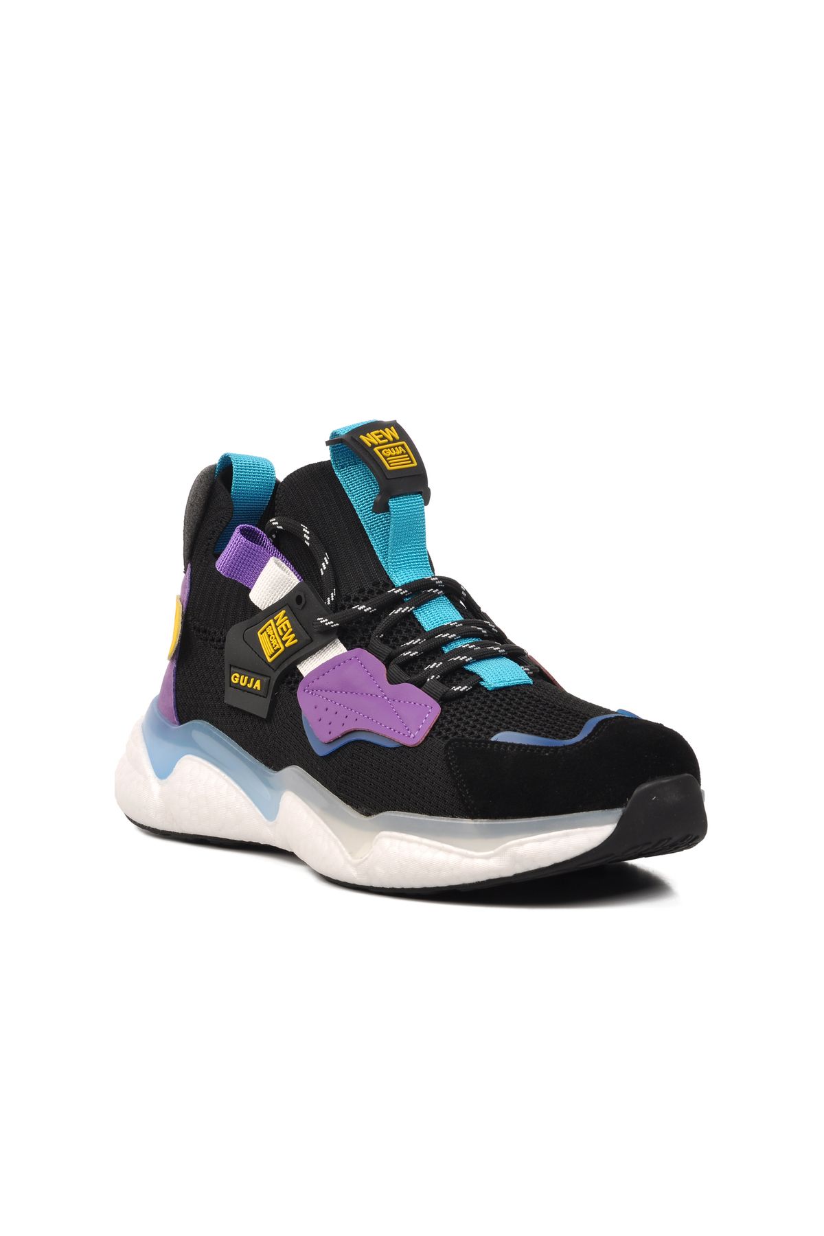 Guja Fileli Siyah Erkek Sneaker