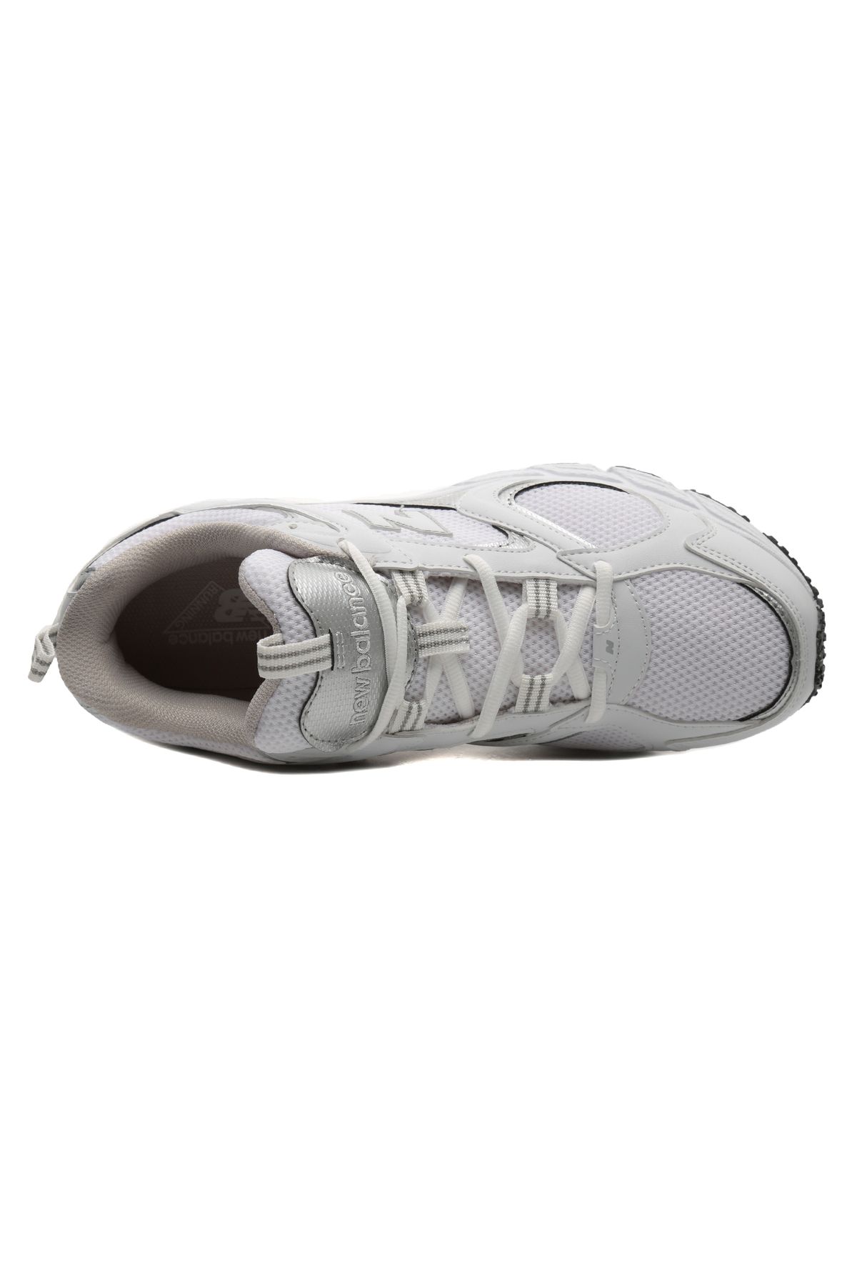 کفش پیاده روی سفید مردانه و زنانه R 408 ورزشی خاکستری New Balance