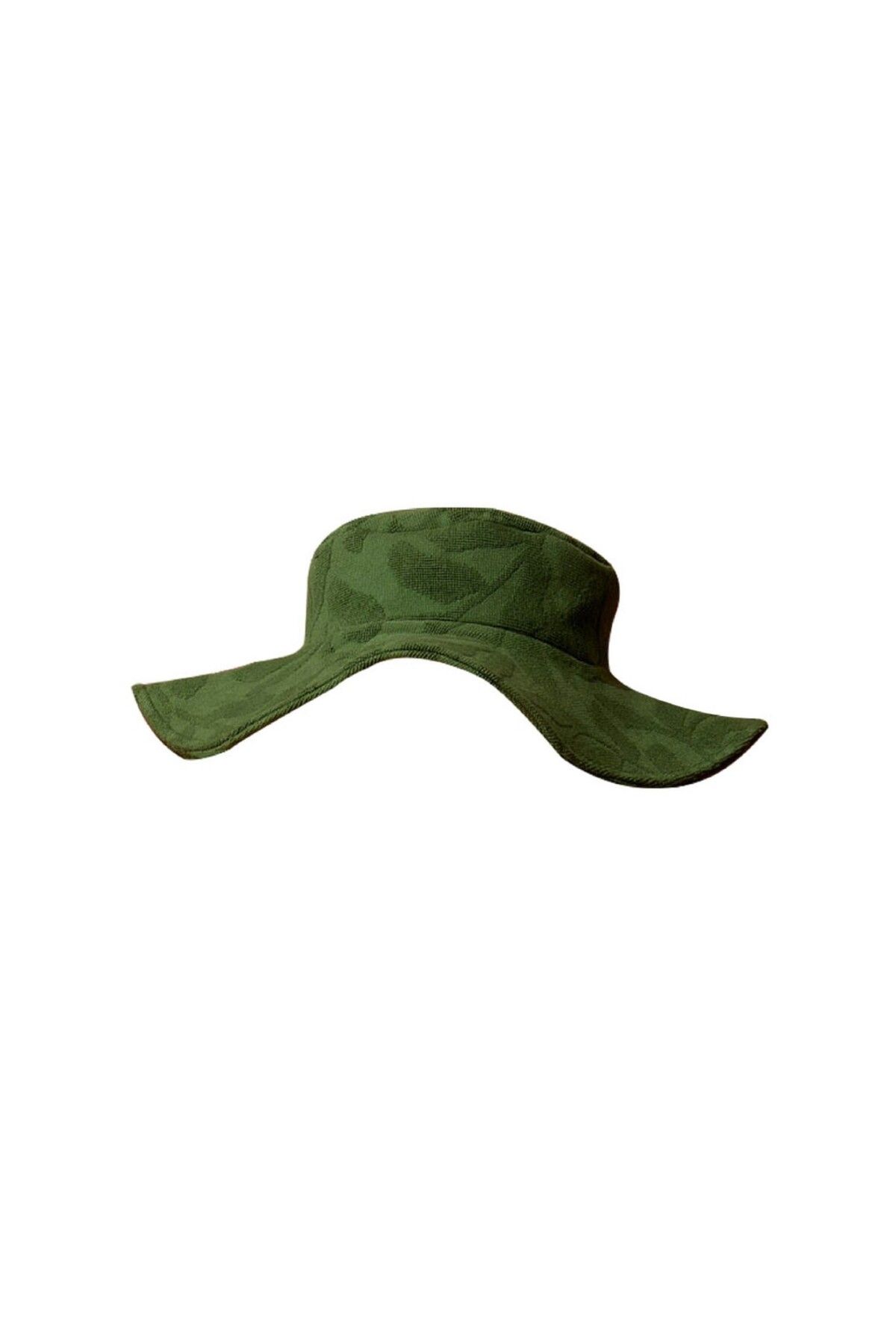 Nur Karaata Capri Green Beach Hat