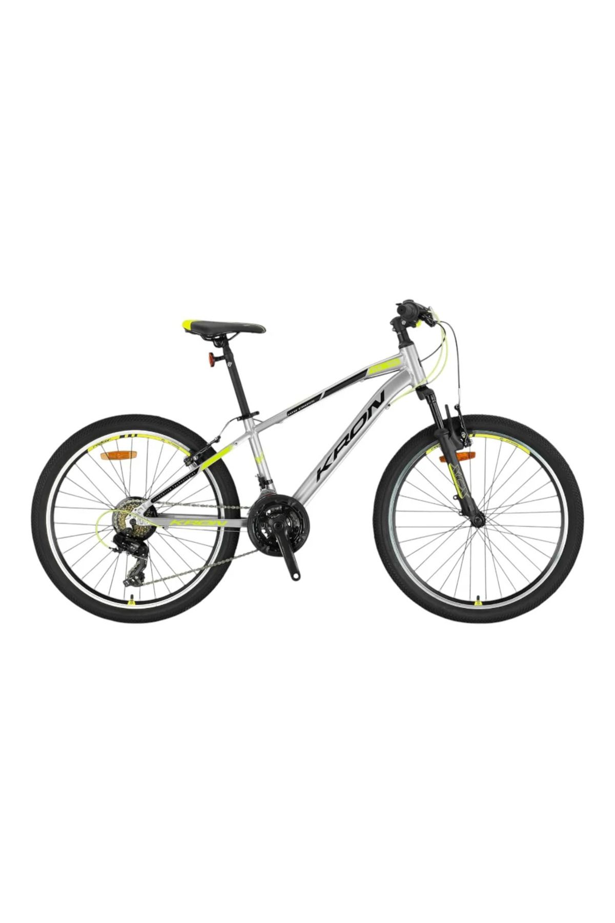 Kron XC 75 - 20'' MTB - 11' - 7 Vites - V.B - Mat Gri-Siyah/Neon Sarı #KRN25-027