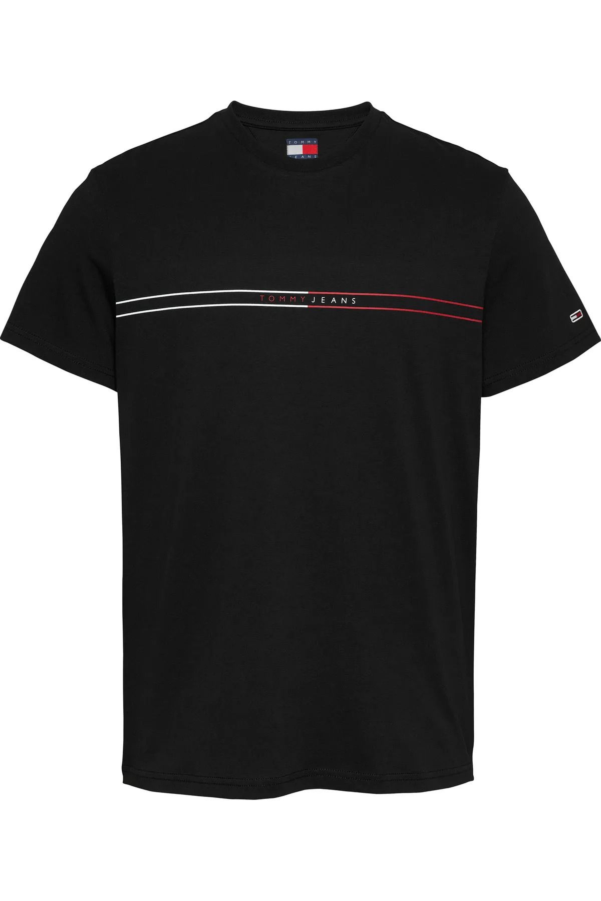 Tommy Hilfiger Bisiklet Yakalı Pamuklu Günlük Kullanıma Uygun T-Shirt