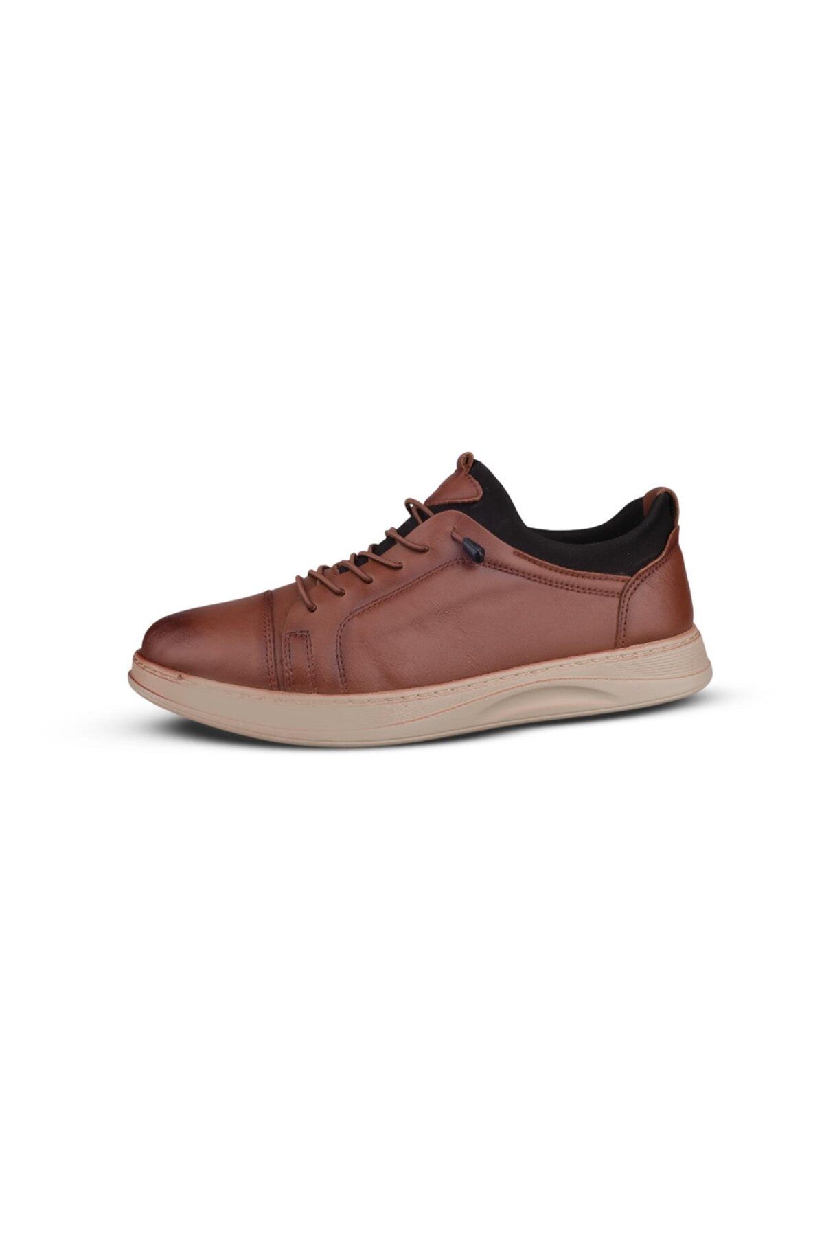 M.P. Erkek Sneaker - Taba, Günlük