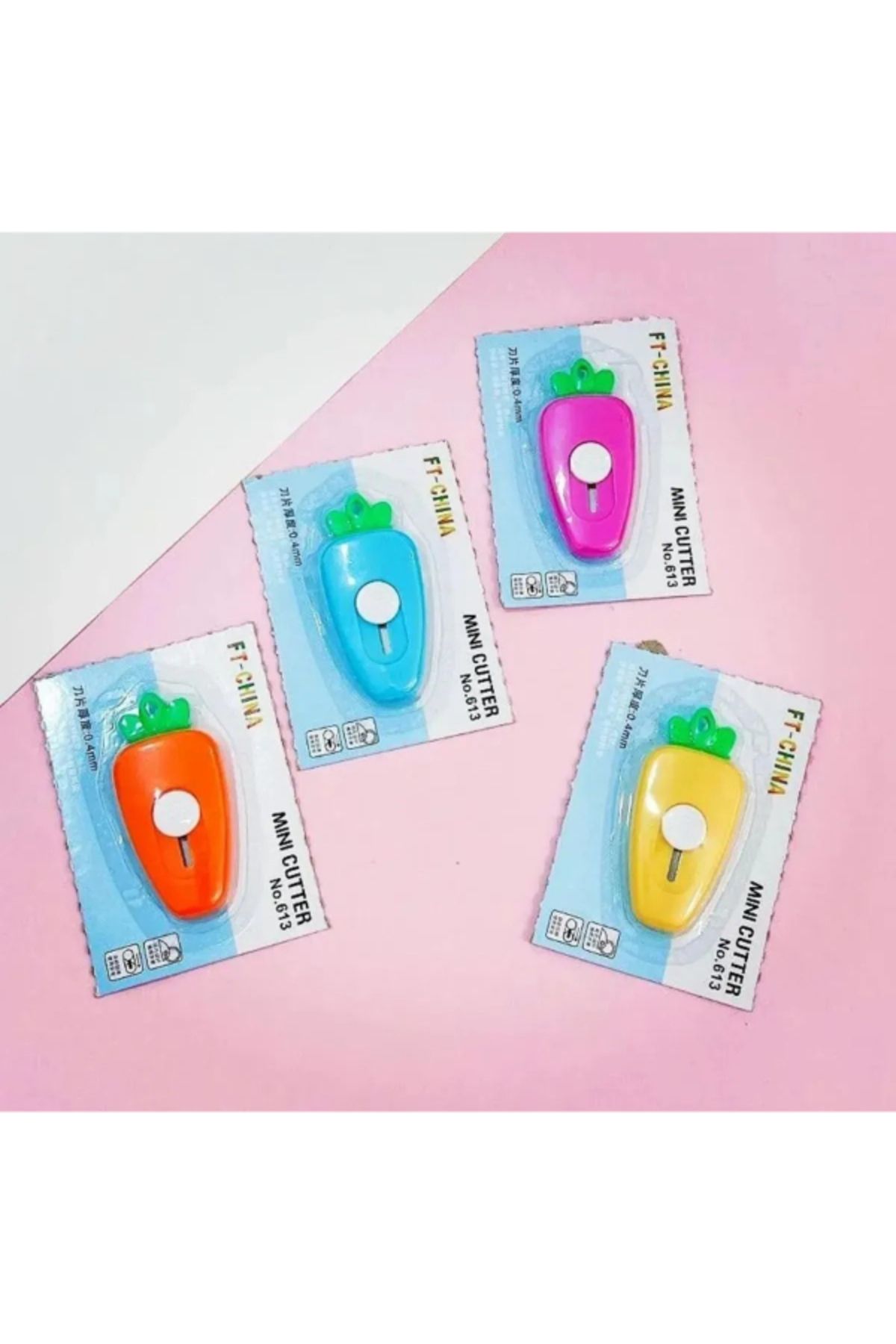 Homelya Mini Maket Bıçağı - Karışık Sevimli Tasarımlar