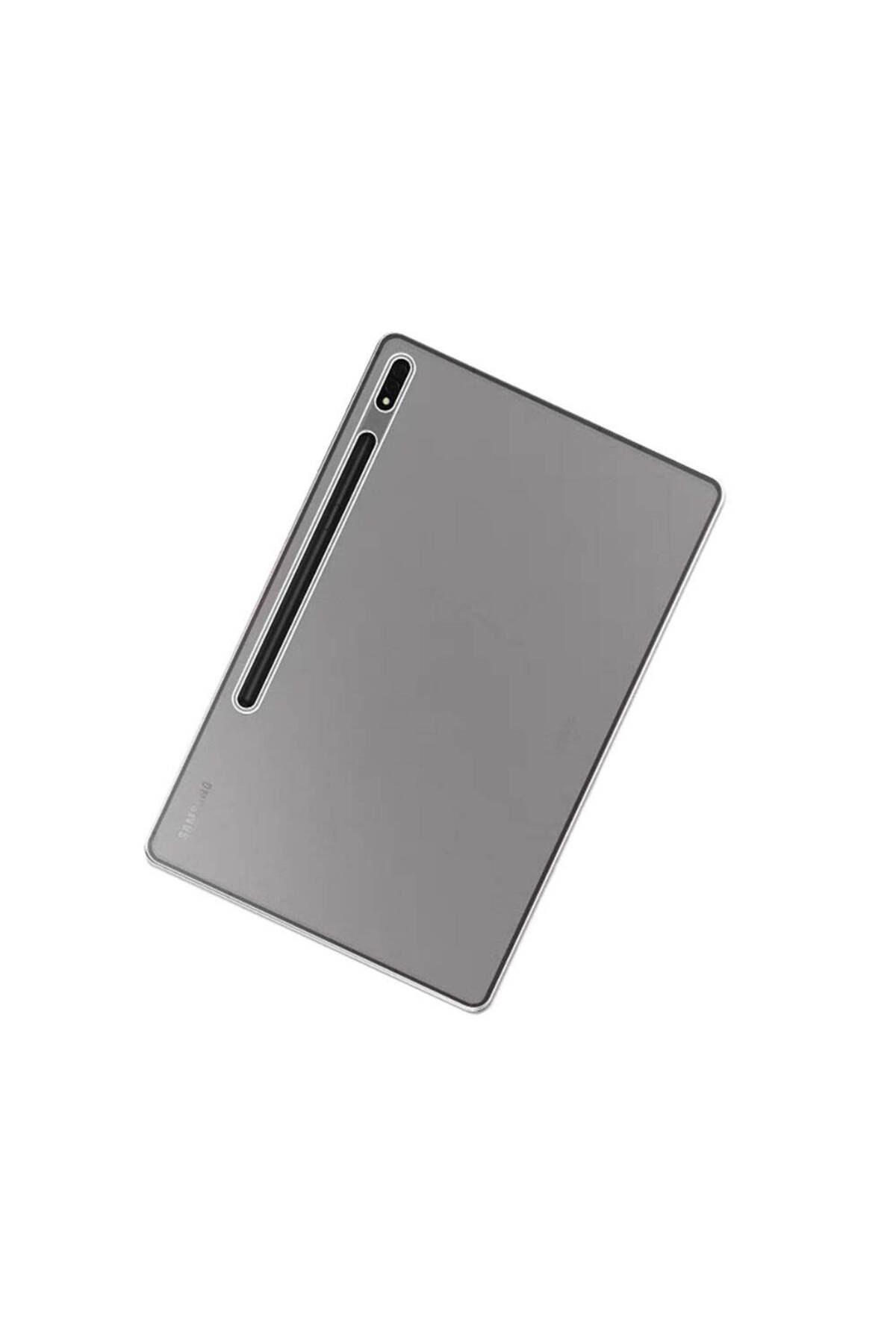 Uzaklarda Arama Galaxy Tab S9 Ultra SM-X910 Kılıf UZRM Tablet Süper Silikon Kapak - Renksiz